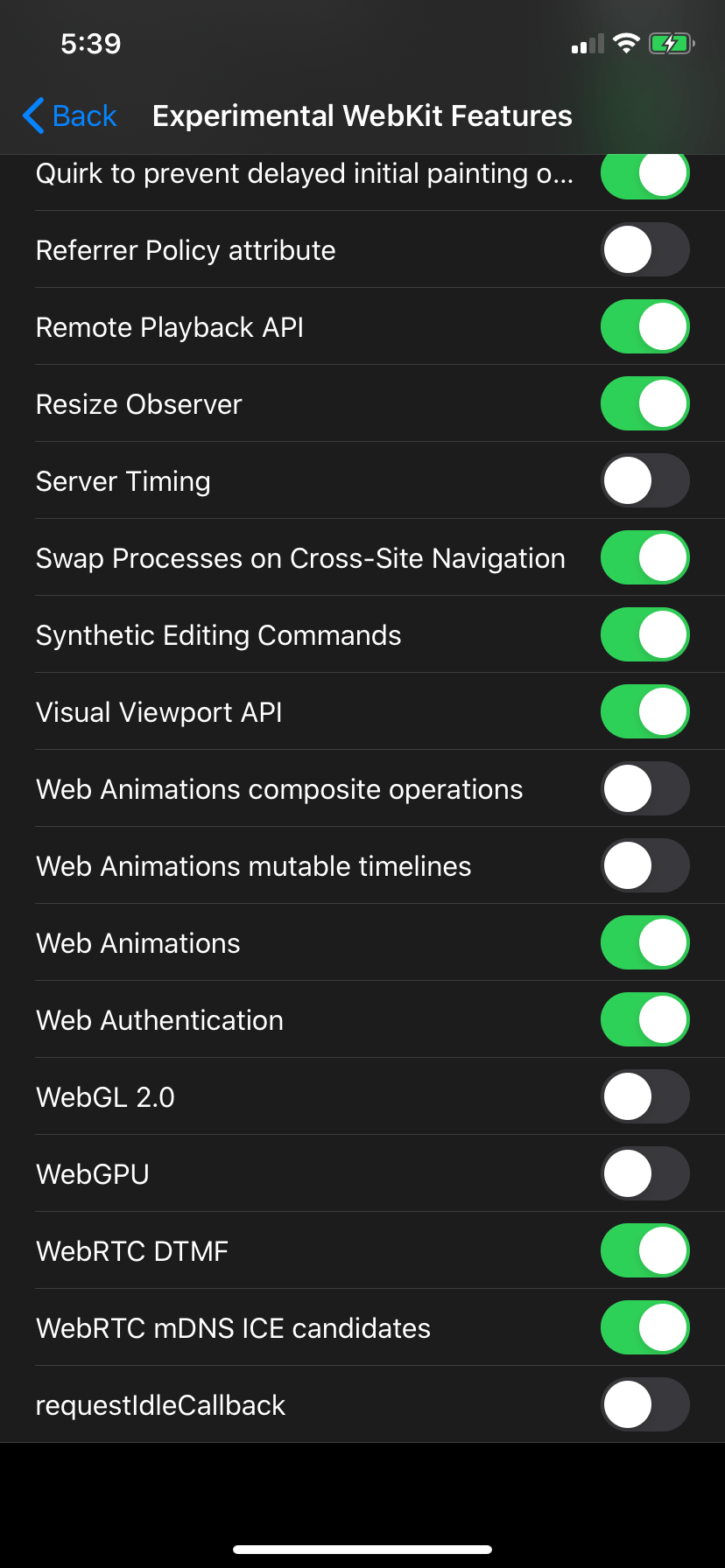 I need help with setting my WebKit experi… Apple Community