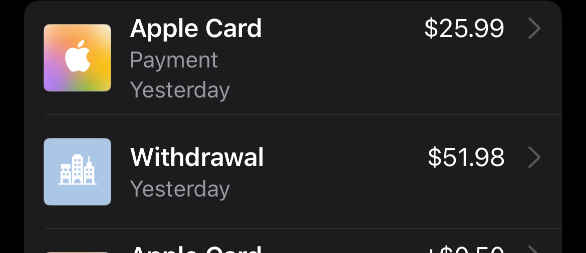 After paying my Apple Card with Apple Cas… Apple Community