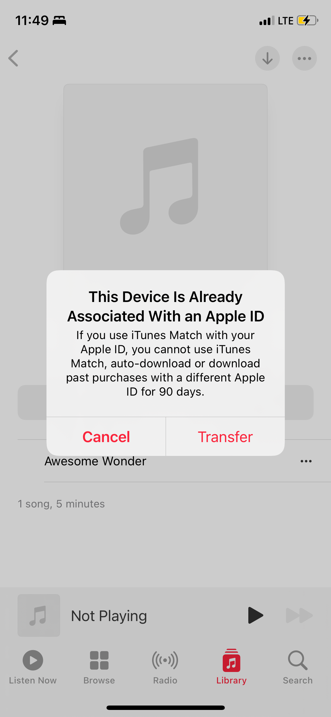 iTunes match will not play on my iPhone Apple Community