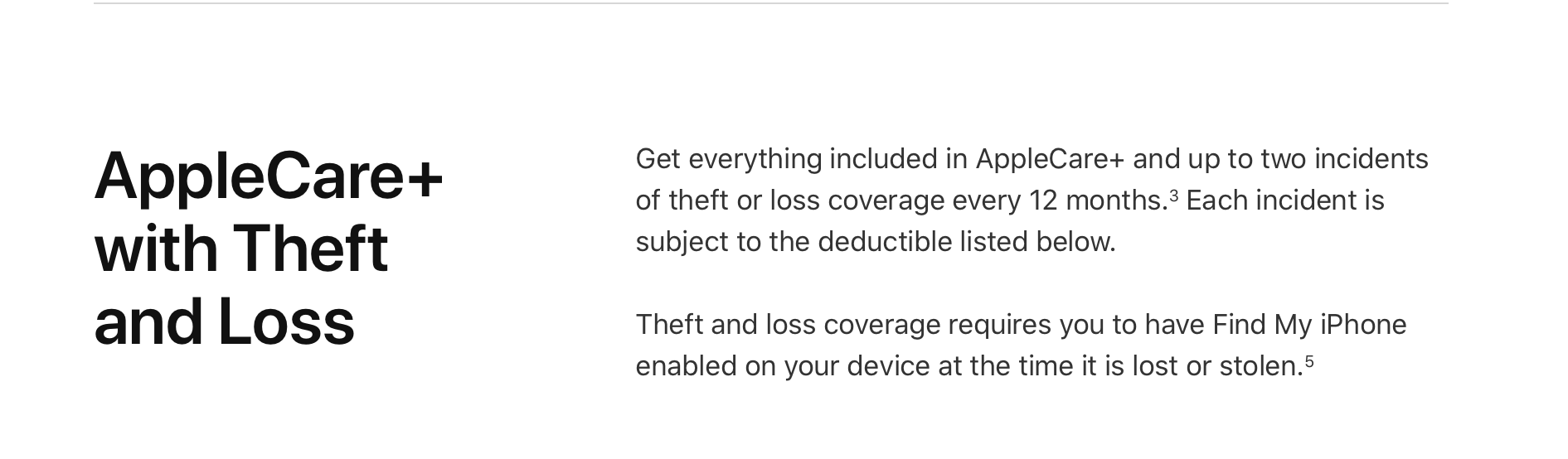 AppleCare theft and loss doesn’t cover if… Apple Community
