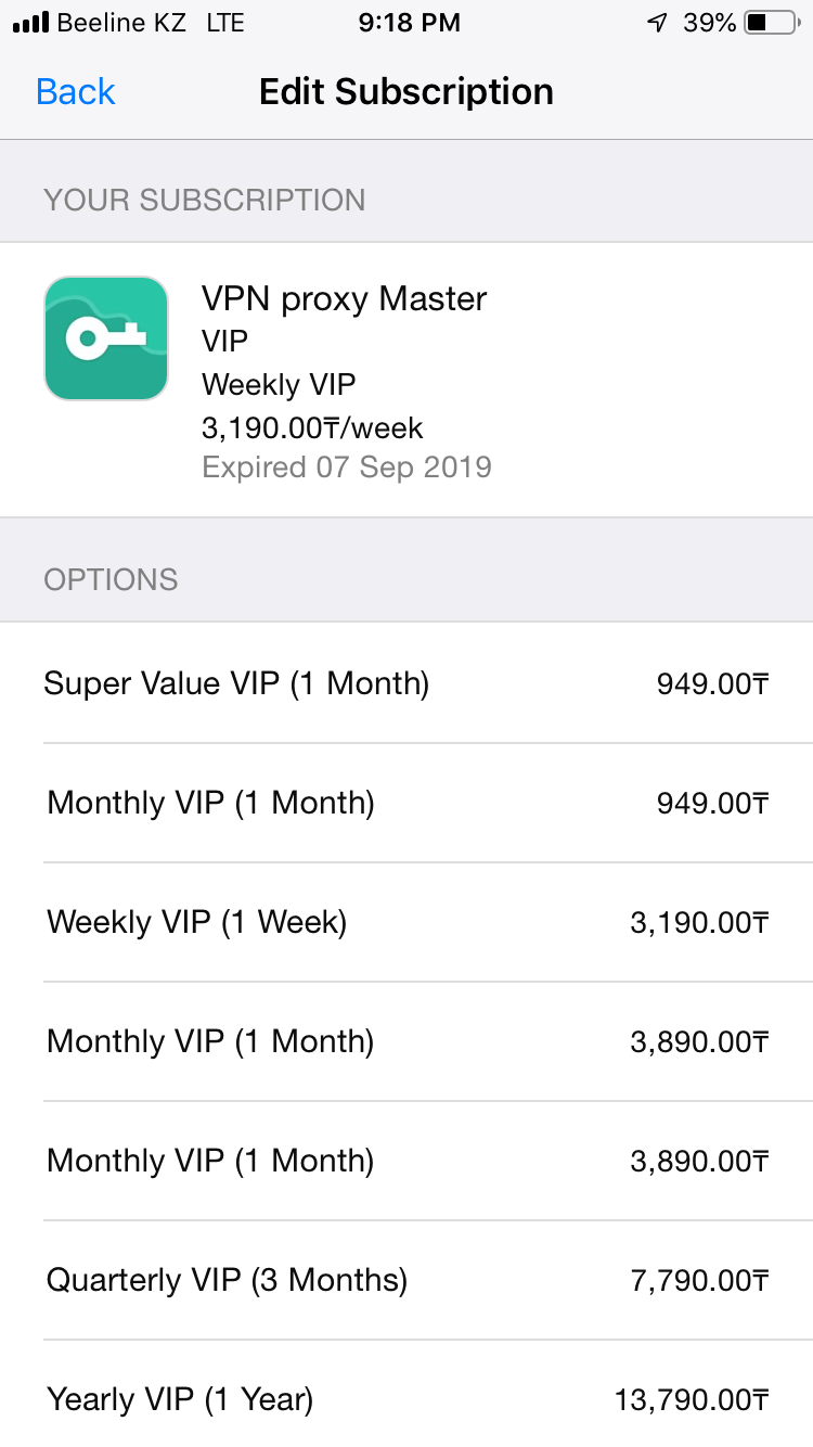 I can’t to cancel subscription of app VPN… Apple Community