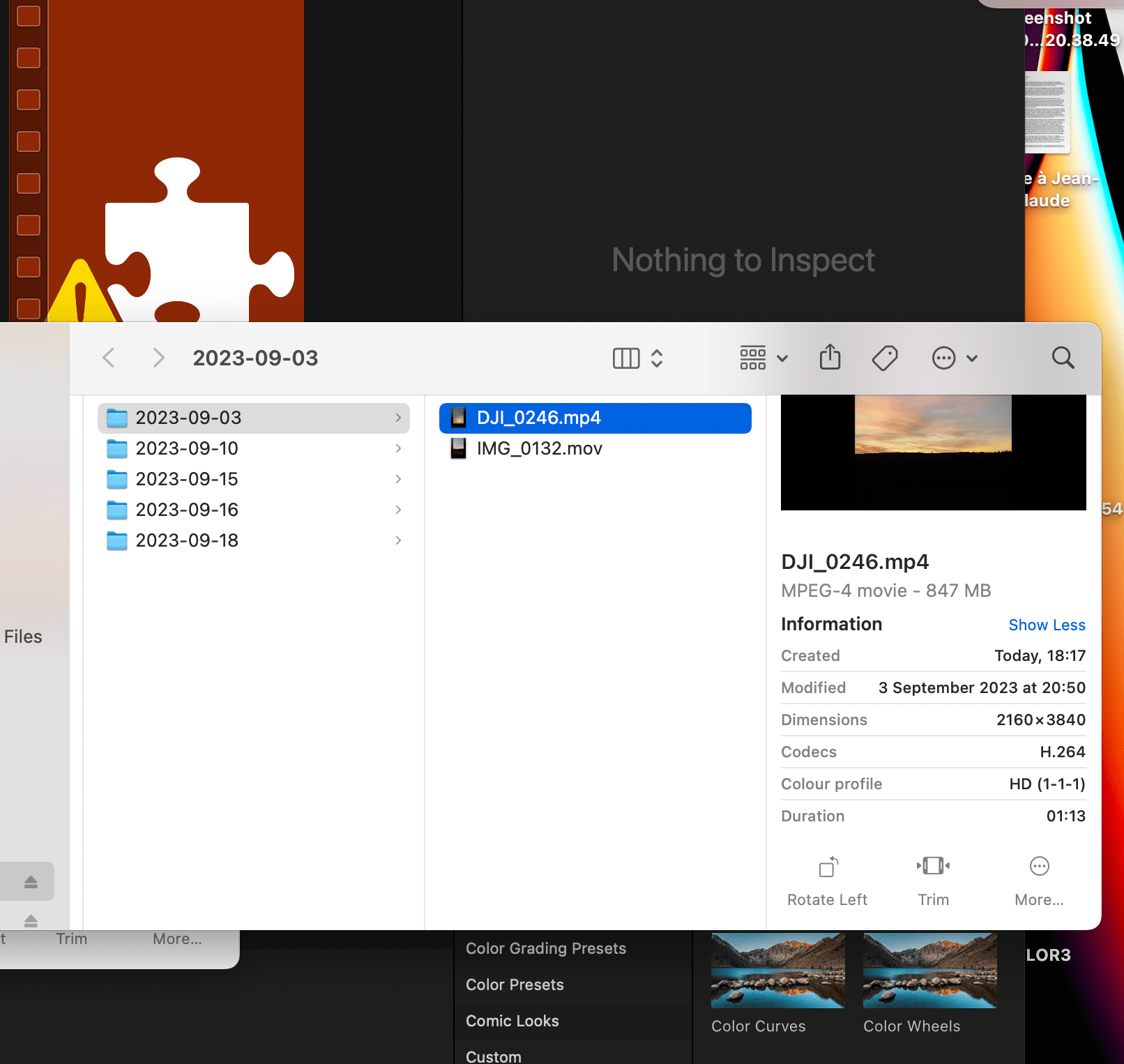 Missing plugin on import footage even tho… Apple Community