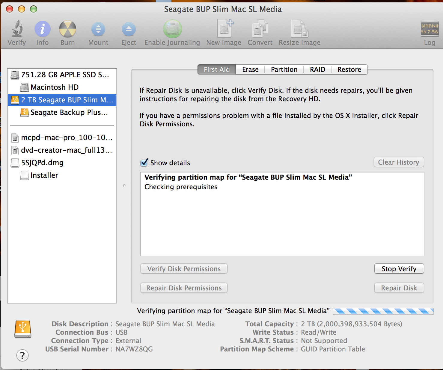 External hard drive does not open or dism… Apple Community