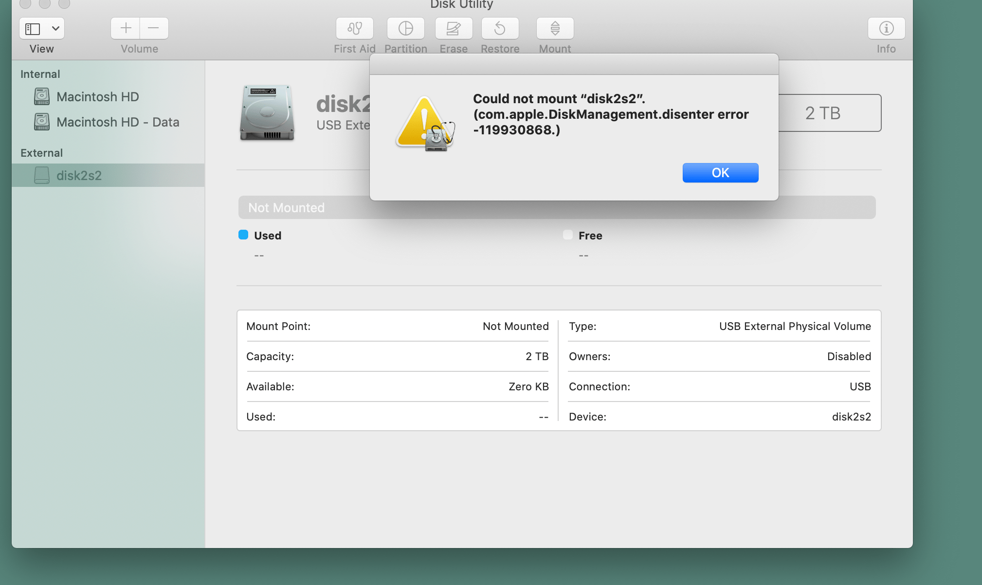 lacie hard drive wont mount Brand New … Apple Community