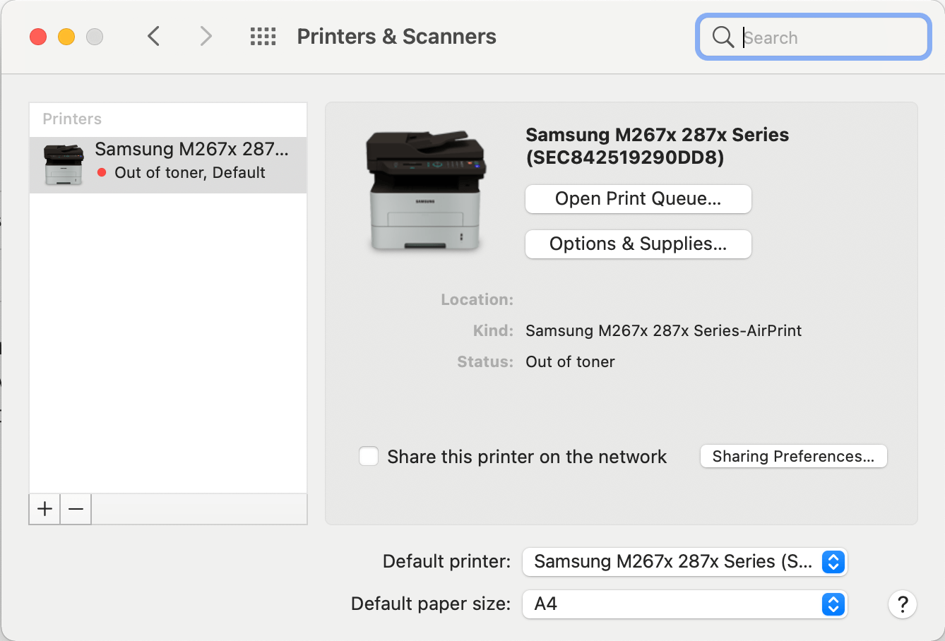 Scan option not available in Printers & S… Apple Community