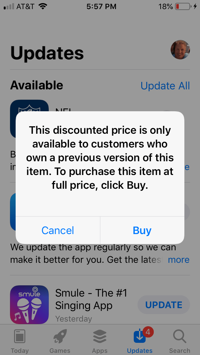 Pop up on updates for iphone Apple Community