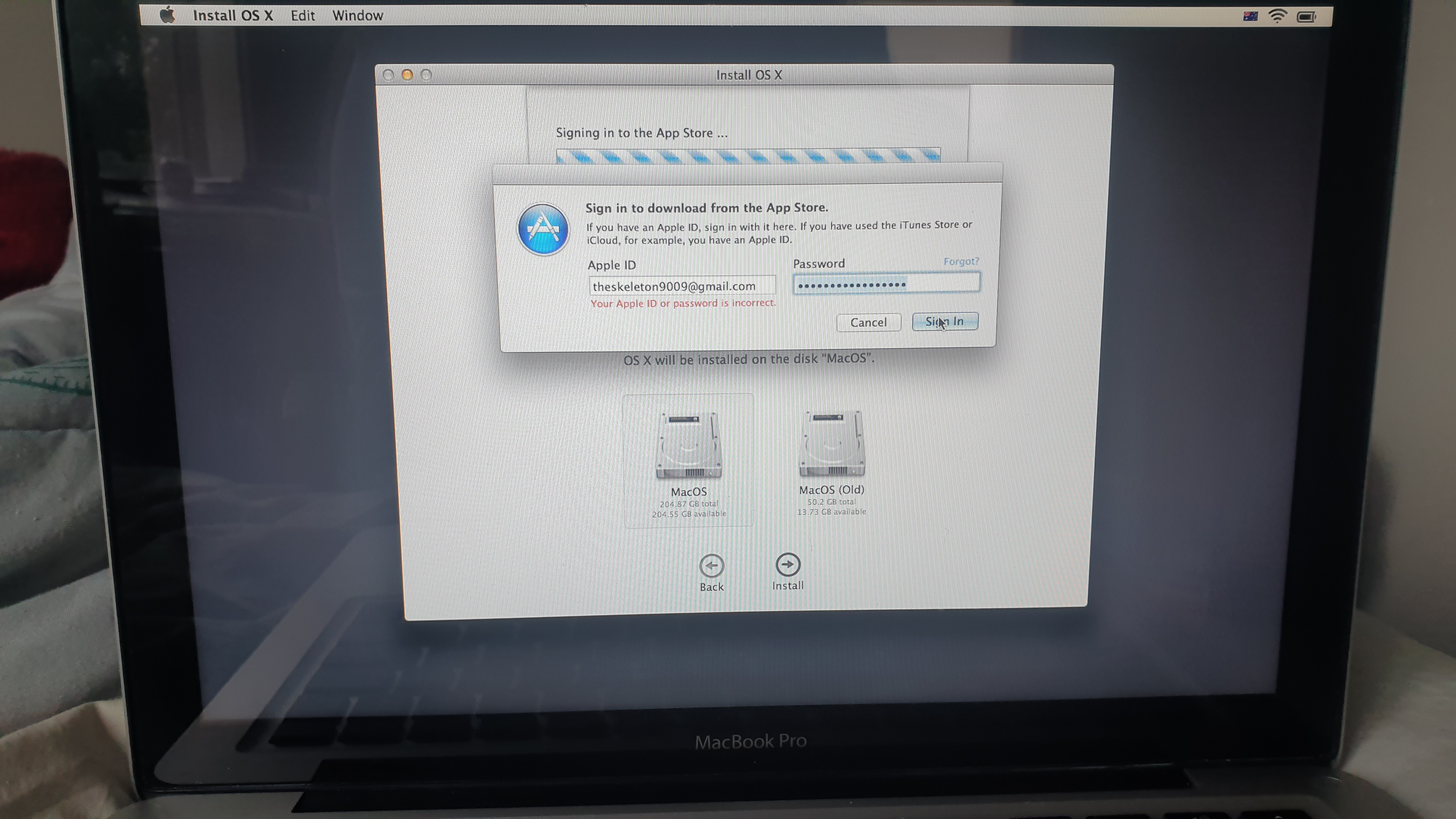 Can't sign into apple ID Apple Community