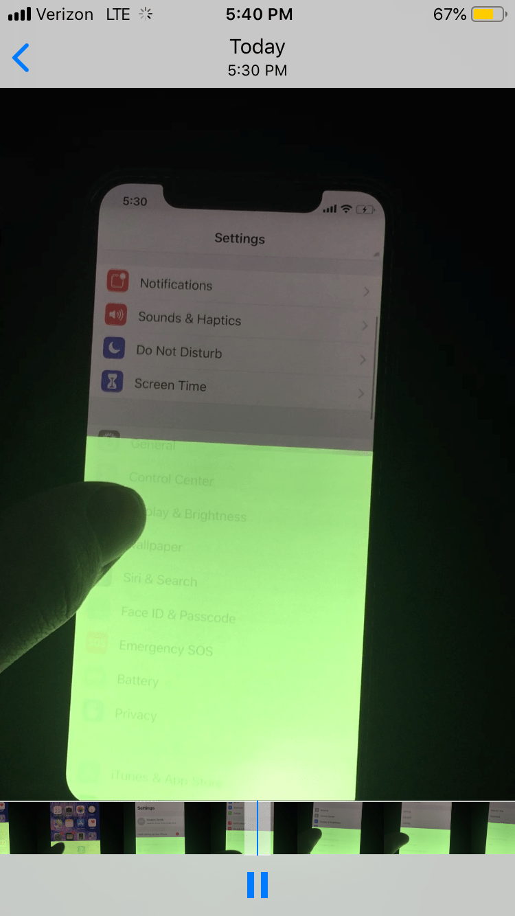 Display Problem with IPhone X Apple Community