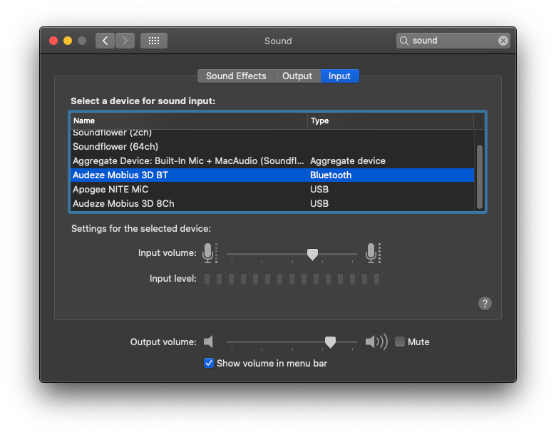 How to Remove Sound Input/Microphone on M… Apple Community