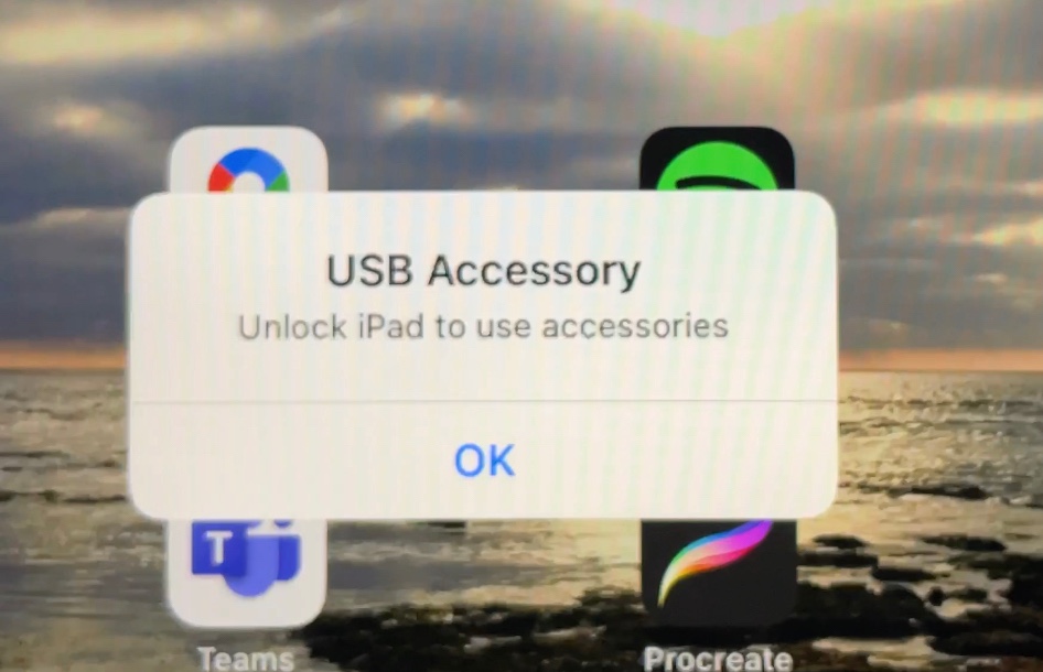 Random USB accessory popup Apple Community