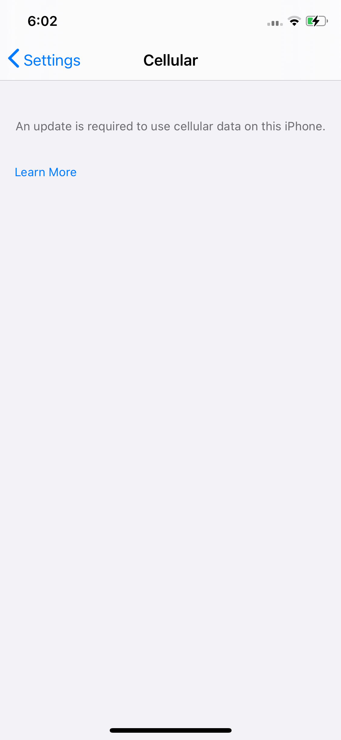 Carrier update not completing. Apple Community