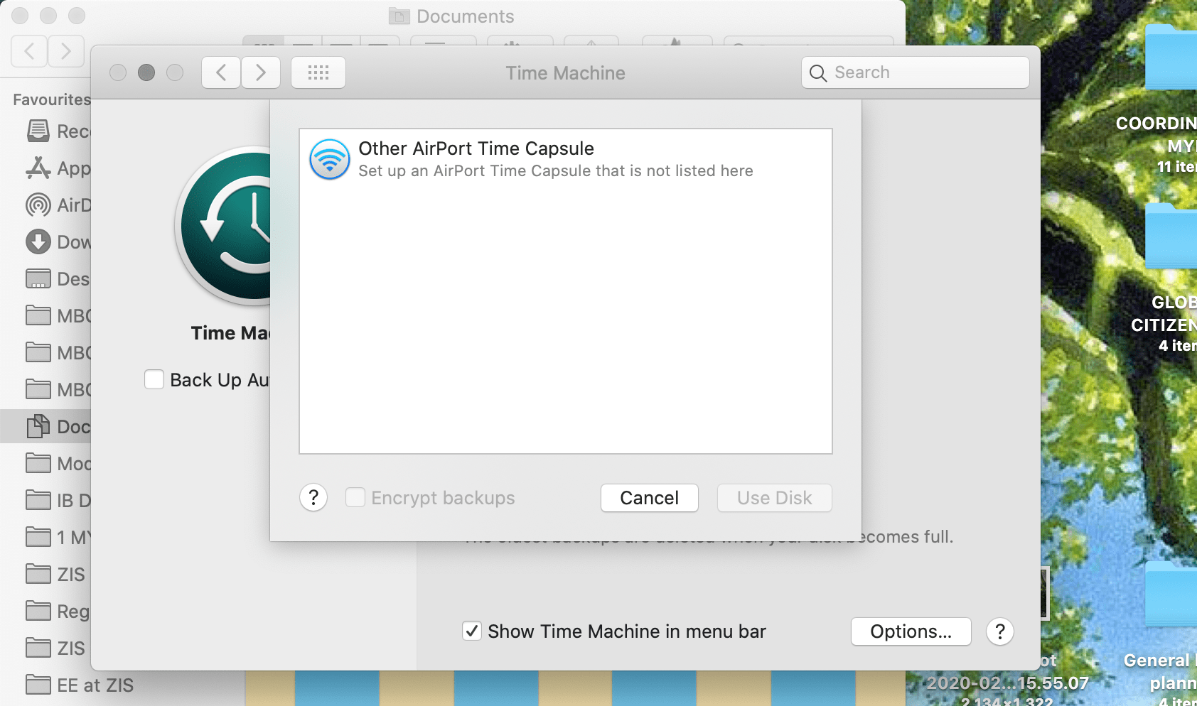 Time machine not configured Apple Community