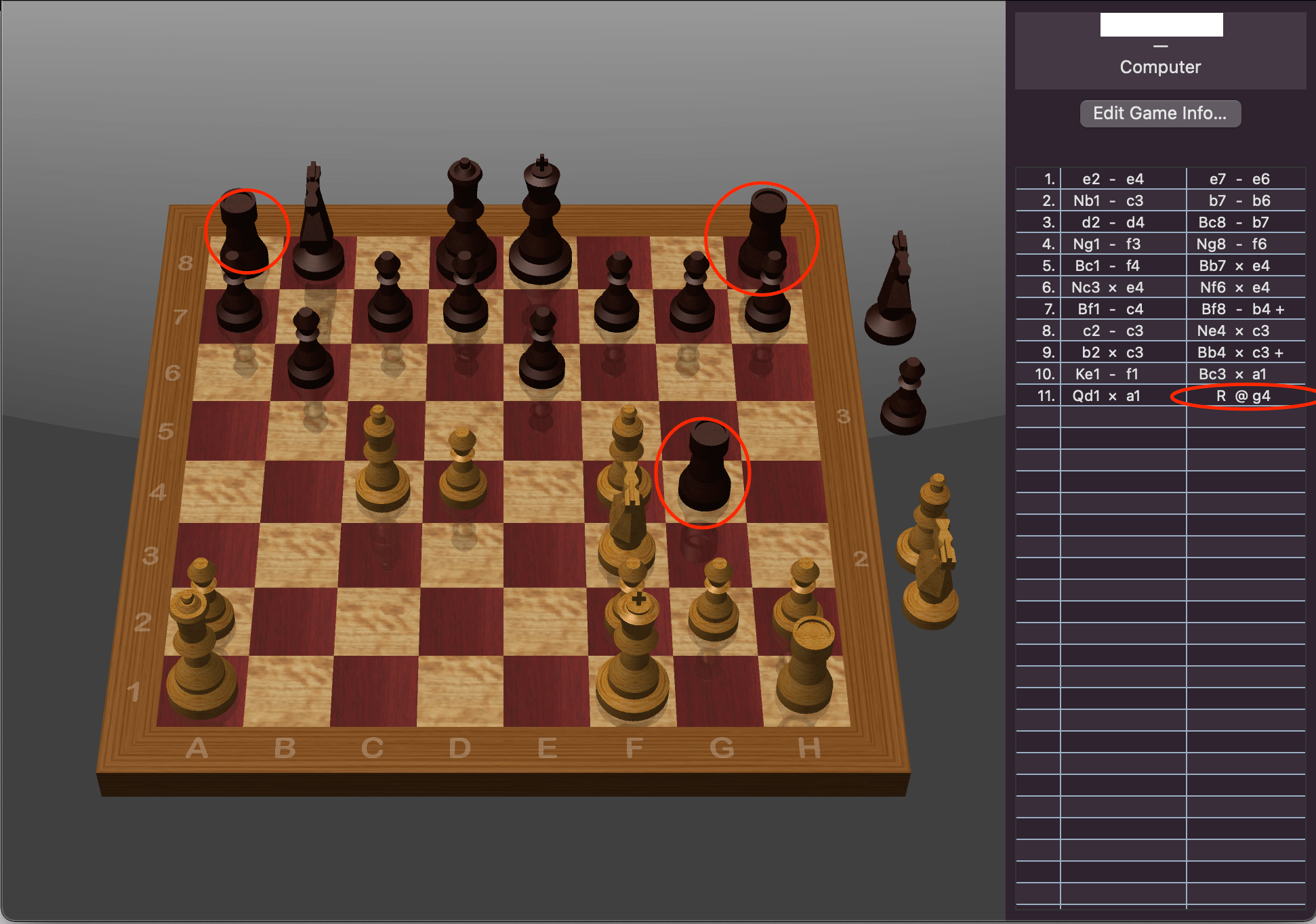 Chess is having a bug and brings pieces f… Apple Community