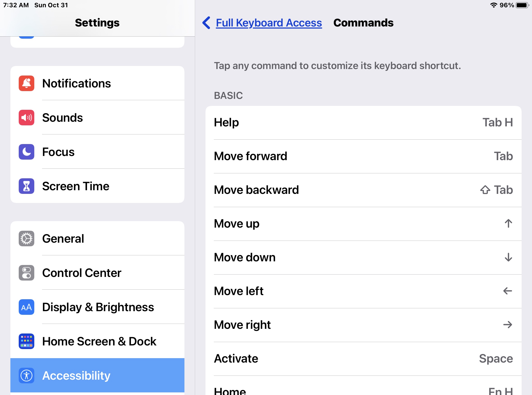 Full Keyboard Access Apple Community