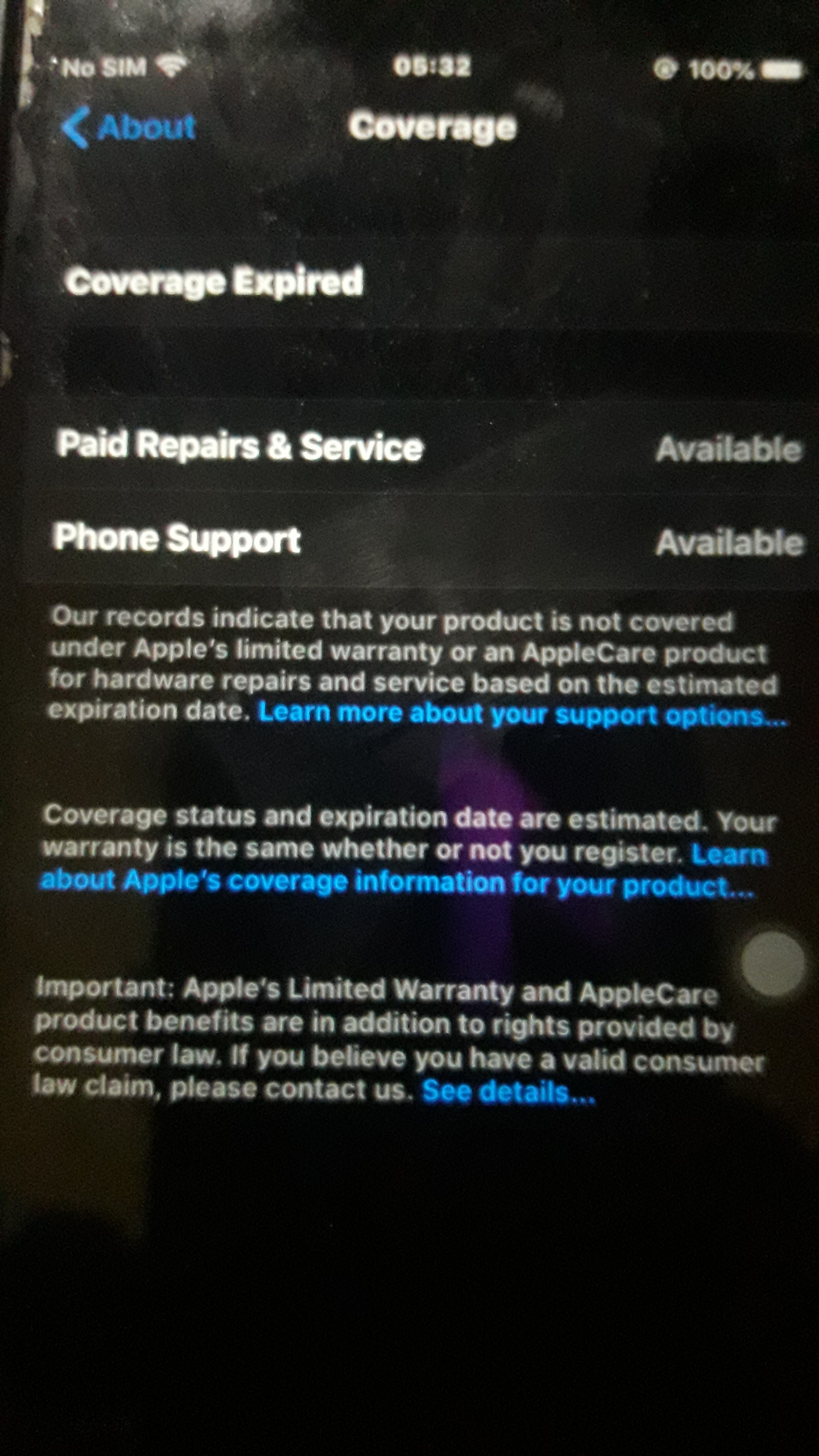 My coverage expired... how to fix that Apple Community