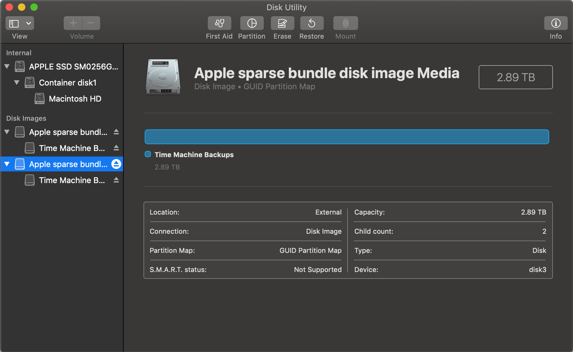 How to run First Aid to a network drive i… Apple Community