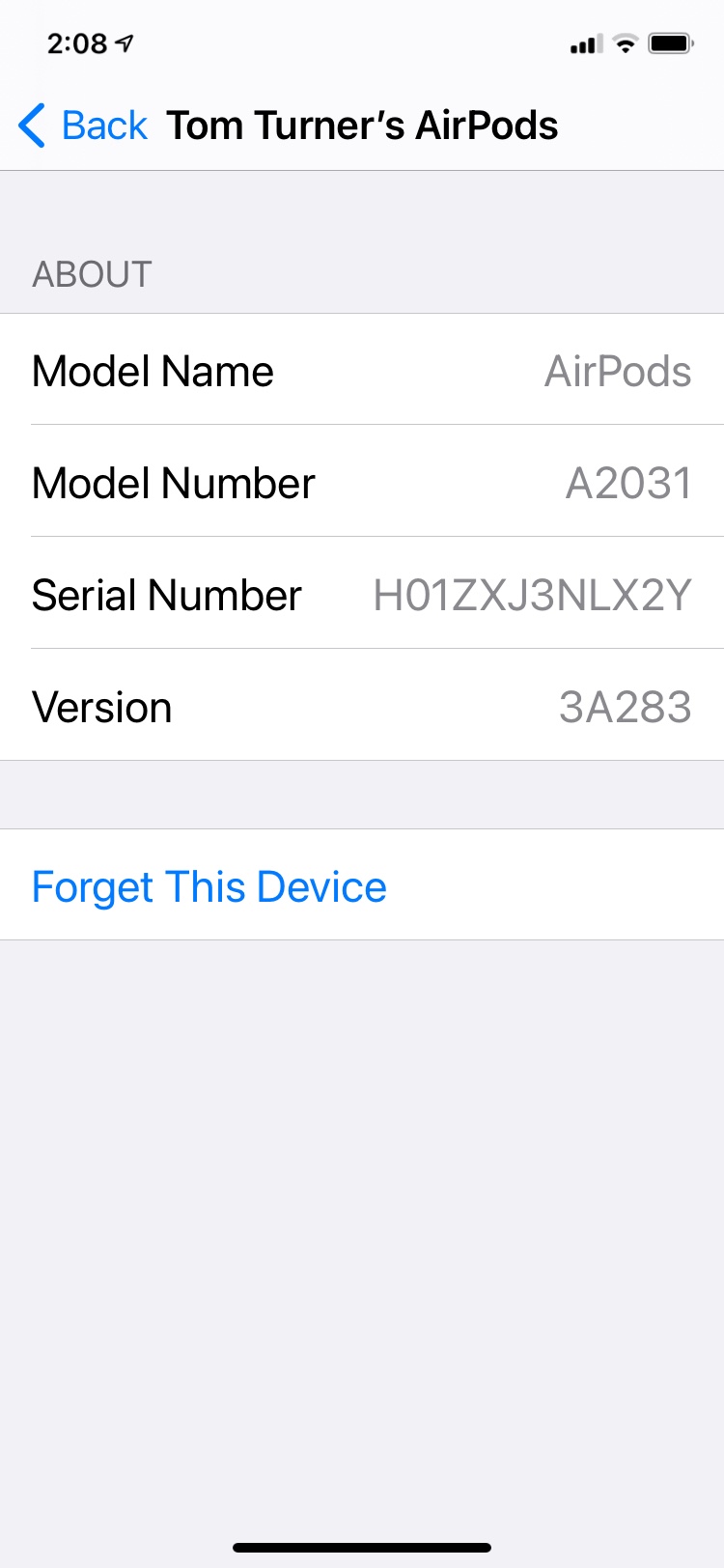 so it won’t let me rename my airpods Apple Community