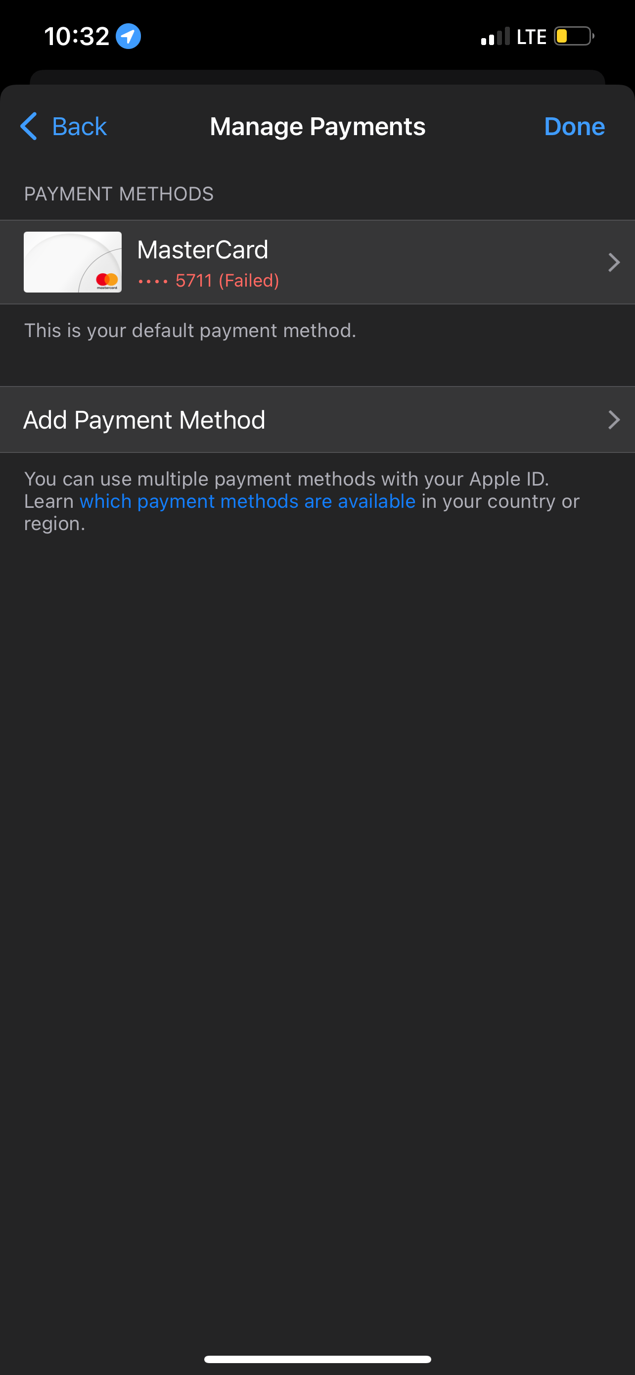 I cant use my card on my iphone it always… Apple Community