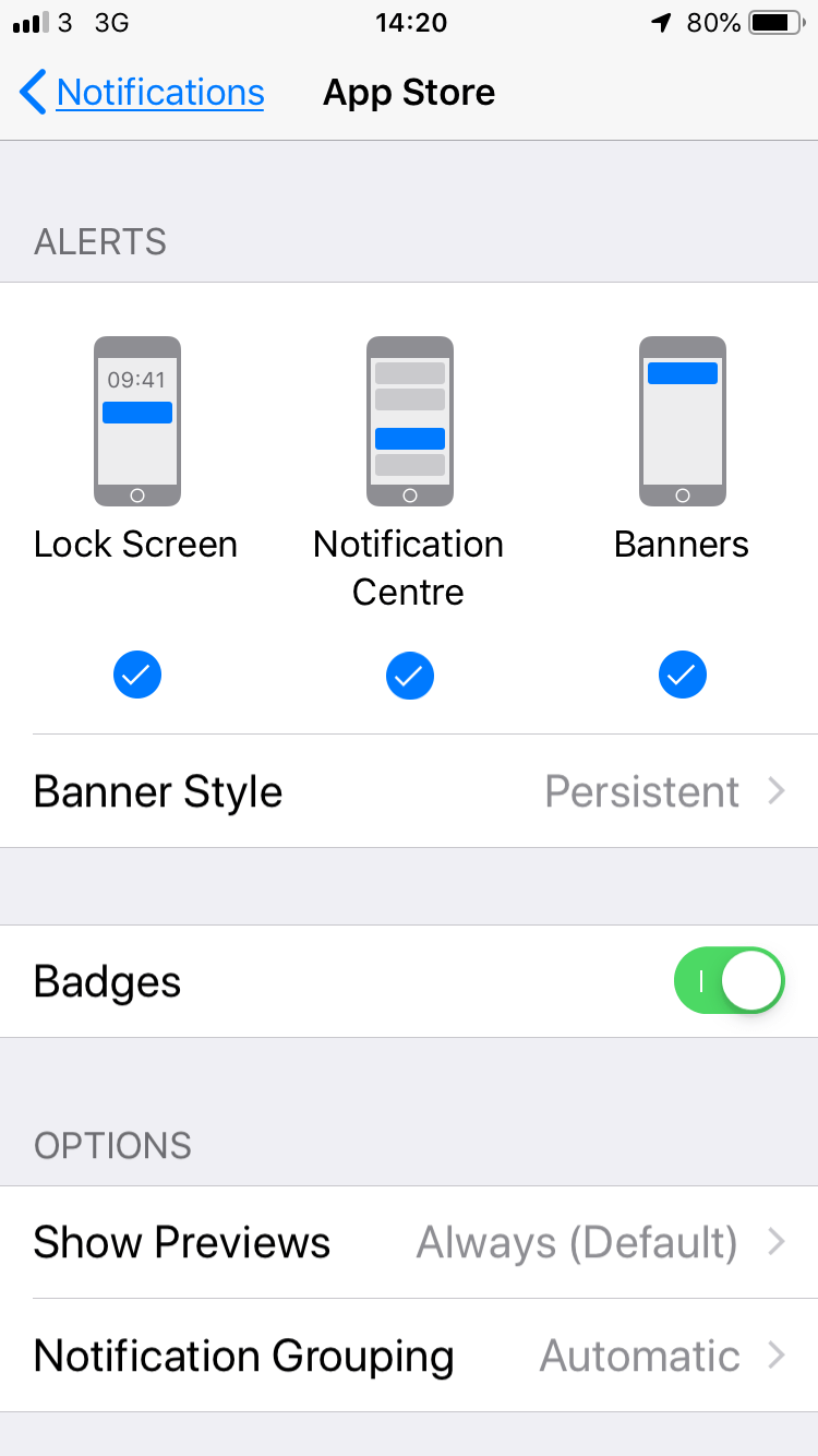 notifications badges not showing Apple Community
