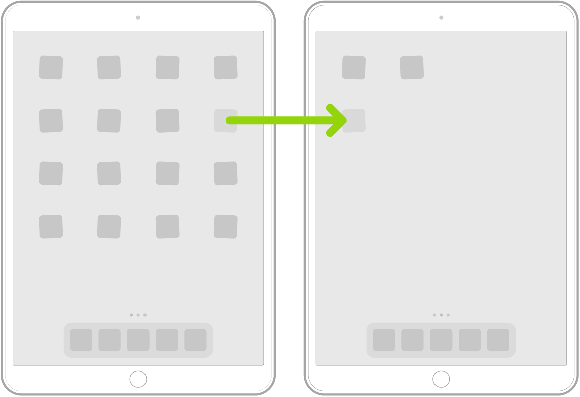 I want a home bar on my iPad Apple Community
