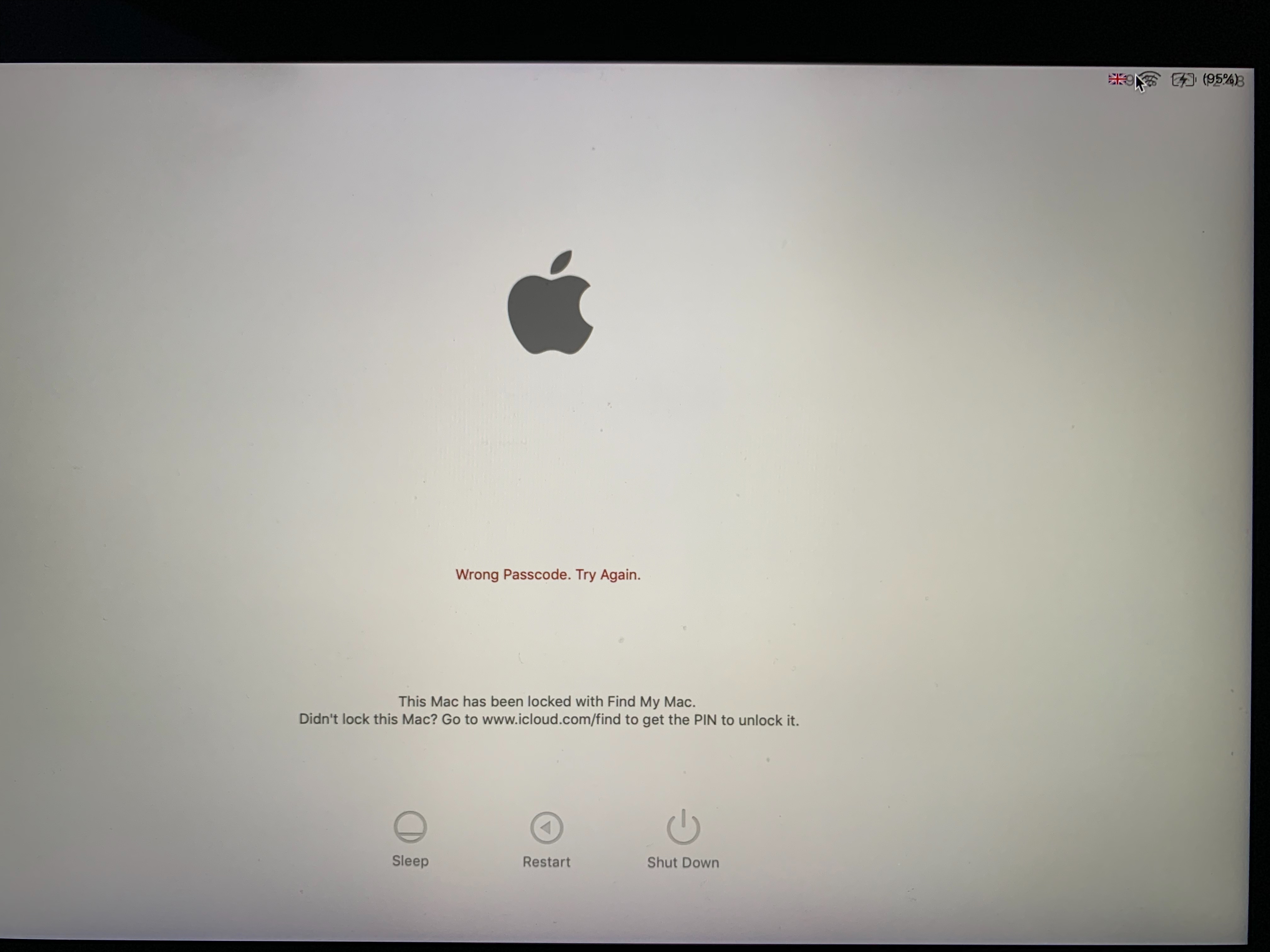 MacBook disabled can’t unlock own and k… Apple Community