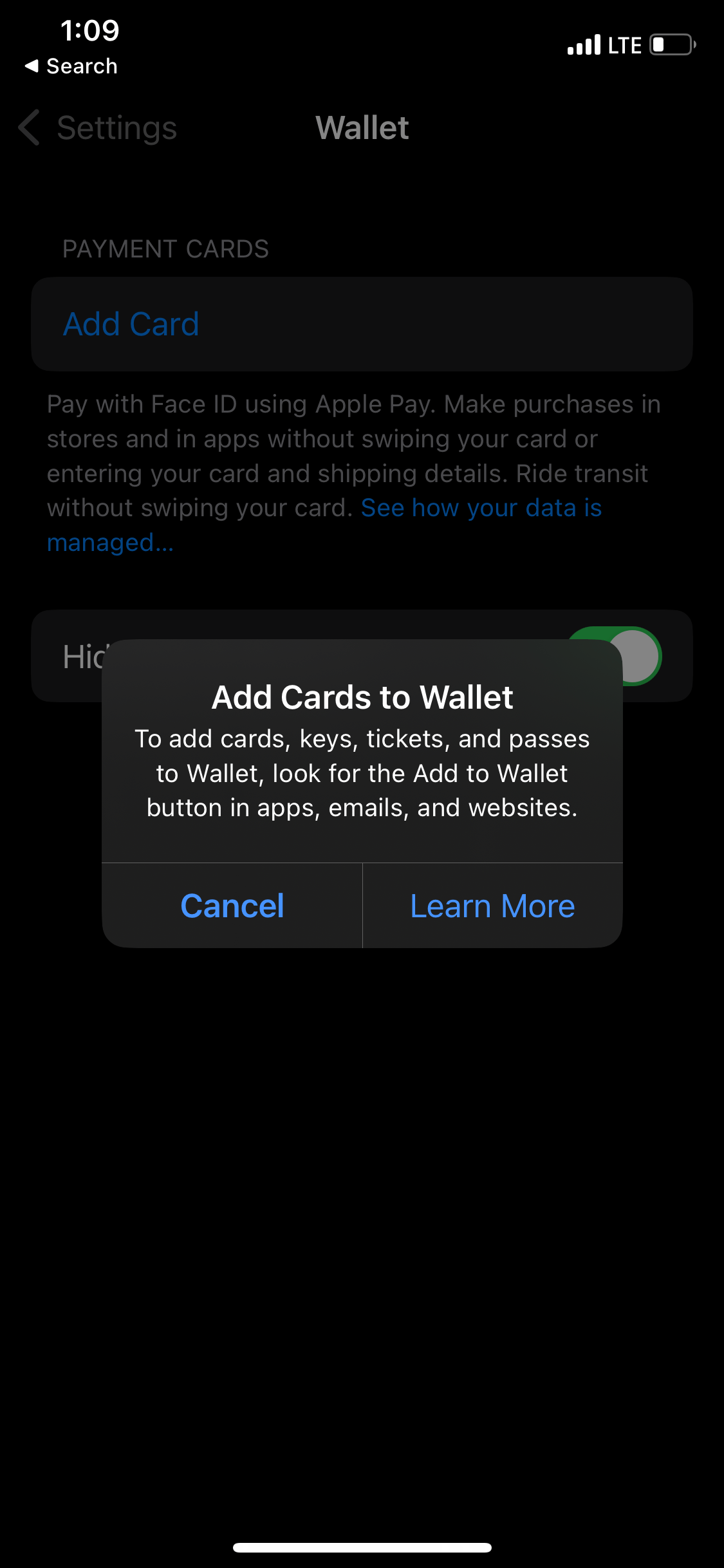 Cant see my apple cash wallet Apple Community