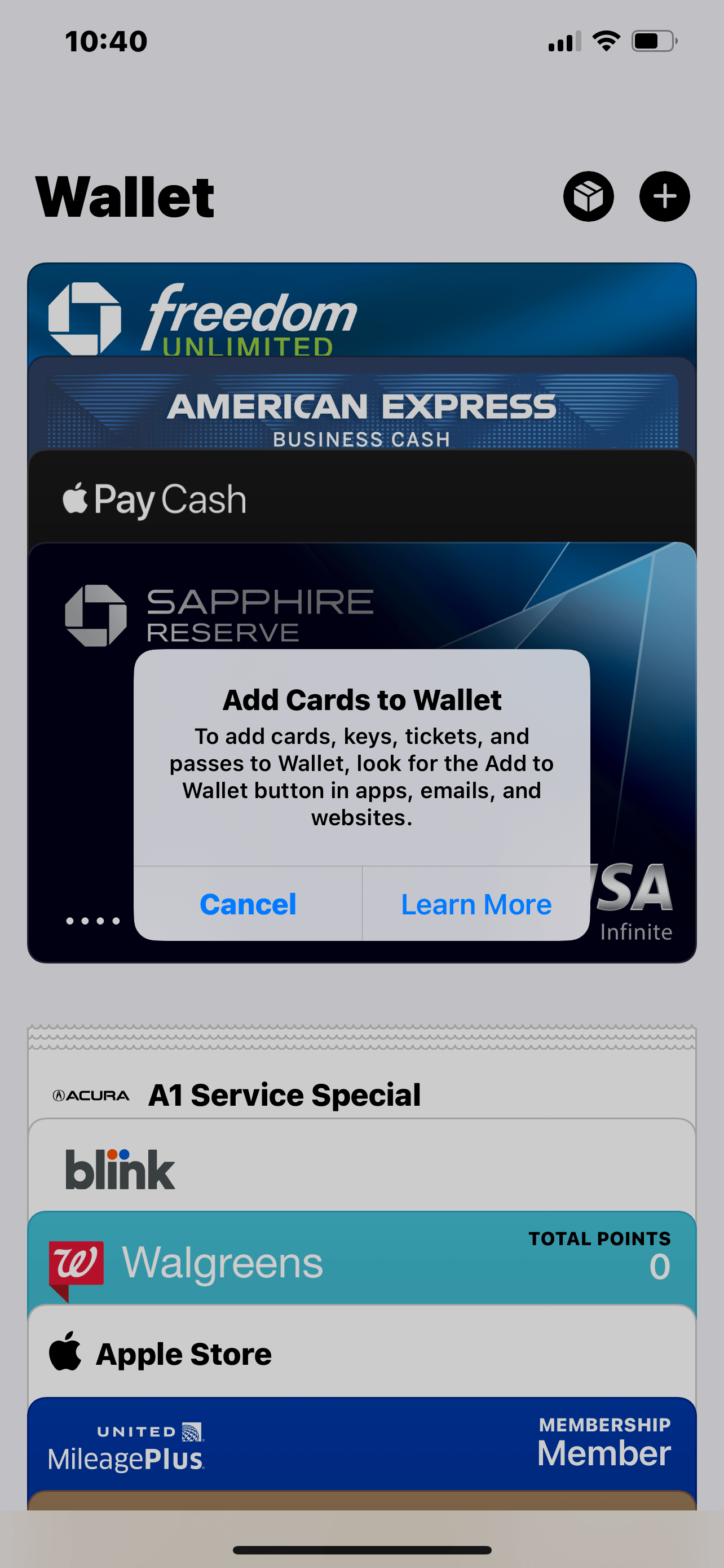 Why can't I add a new card to my Apple Wa… Apple Community