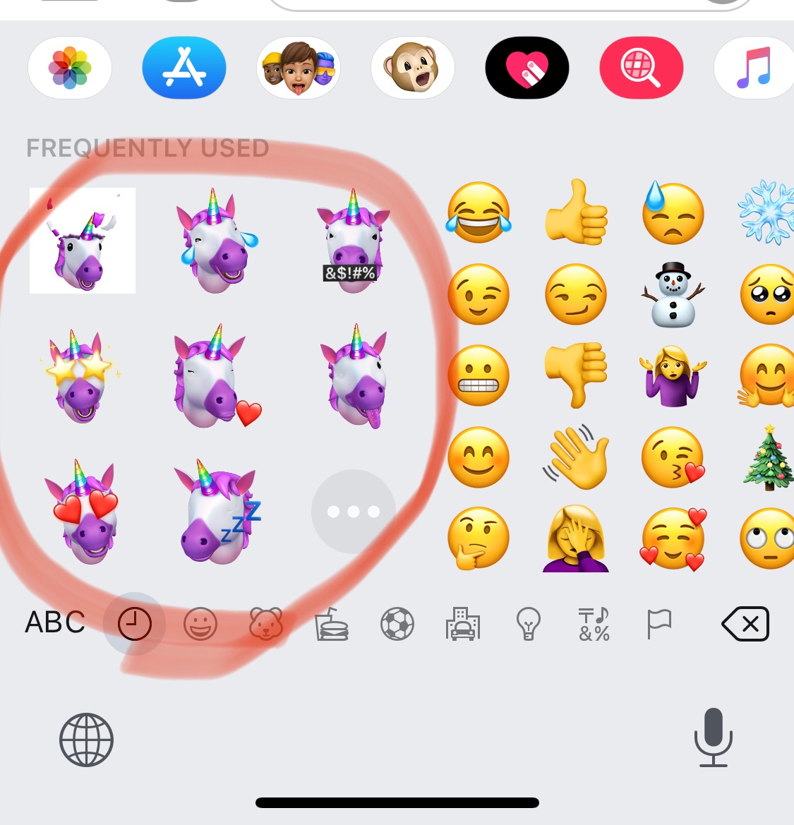 Frequently Used Emojis Apple Community