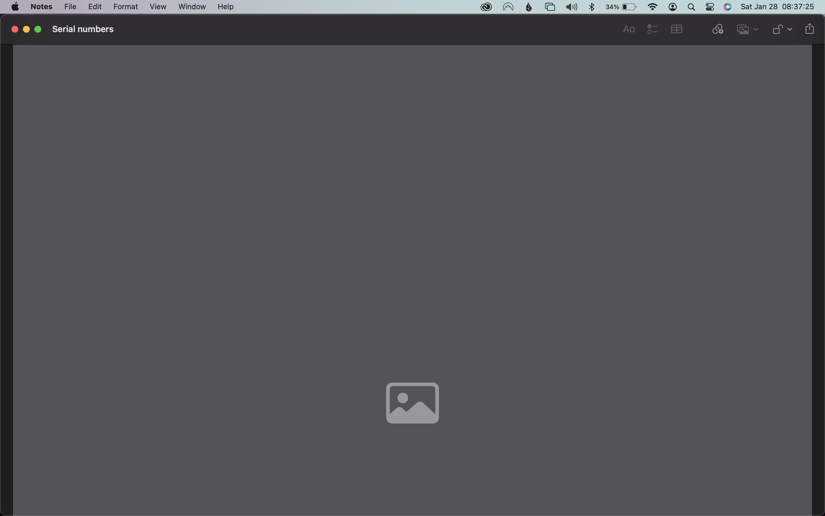 Photos in Notes not loading, showing, or … Apple Community