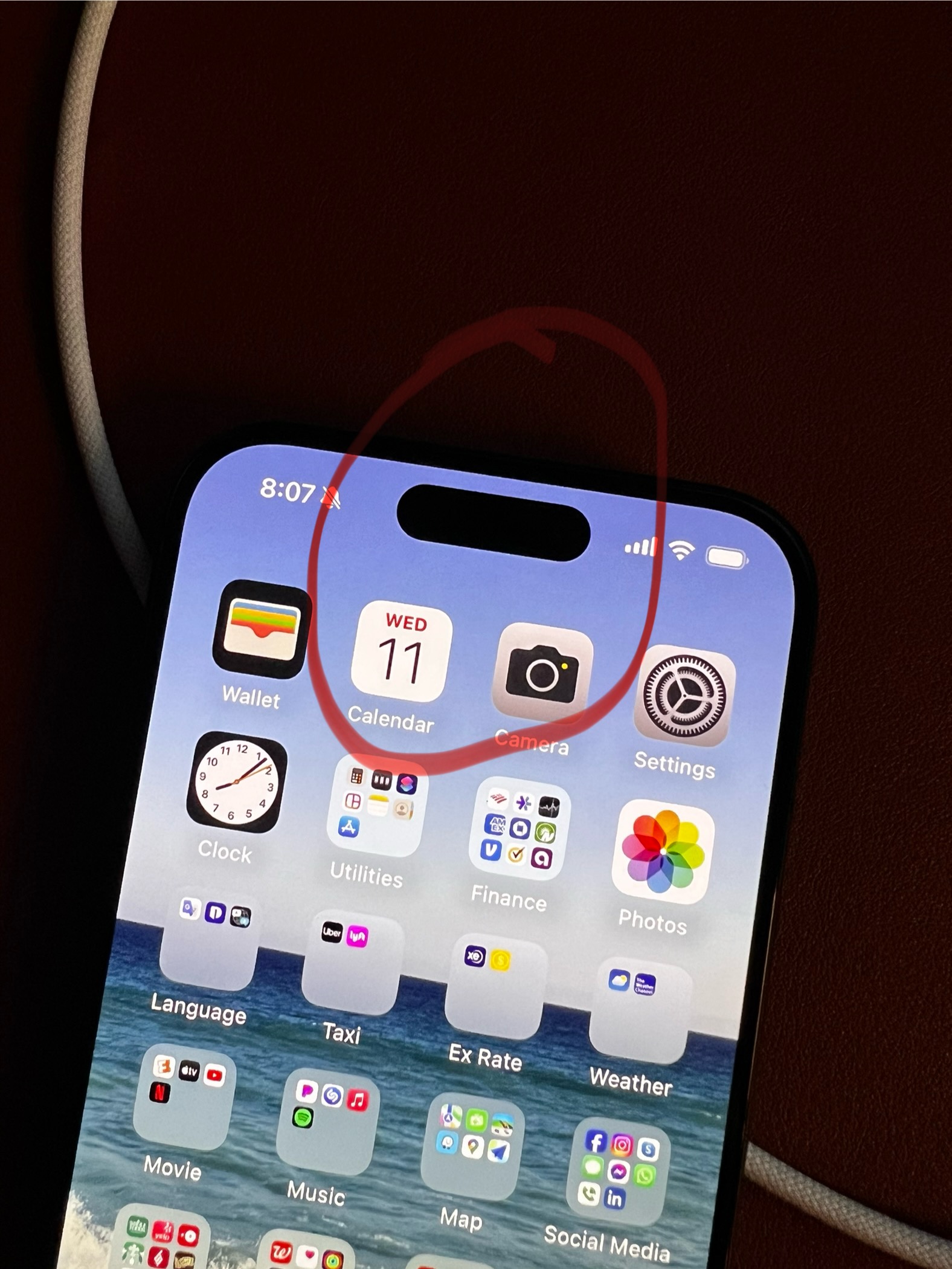 Black box on top of iPhone 15 screen Apple Community