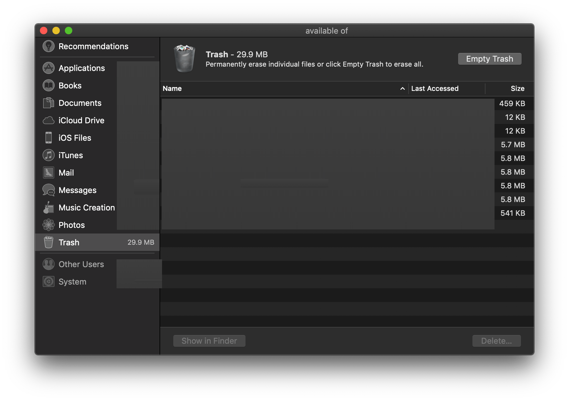 Reveal How Much Storage Space is Taken Up… Apple Community