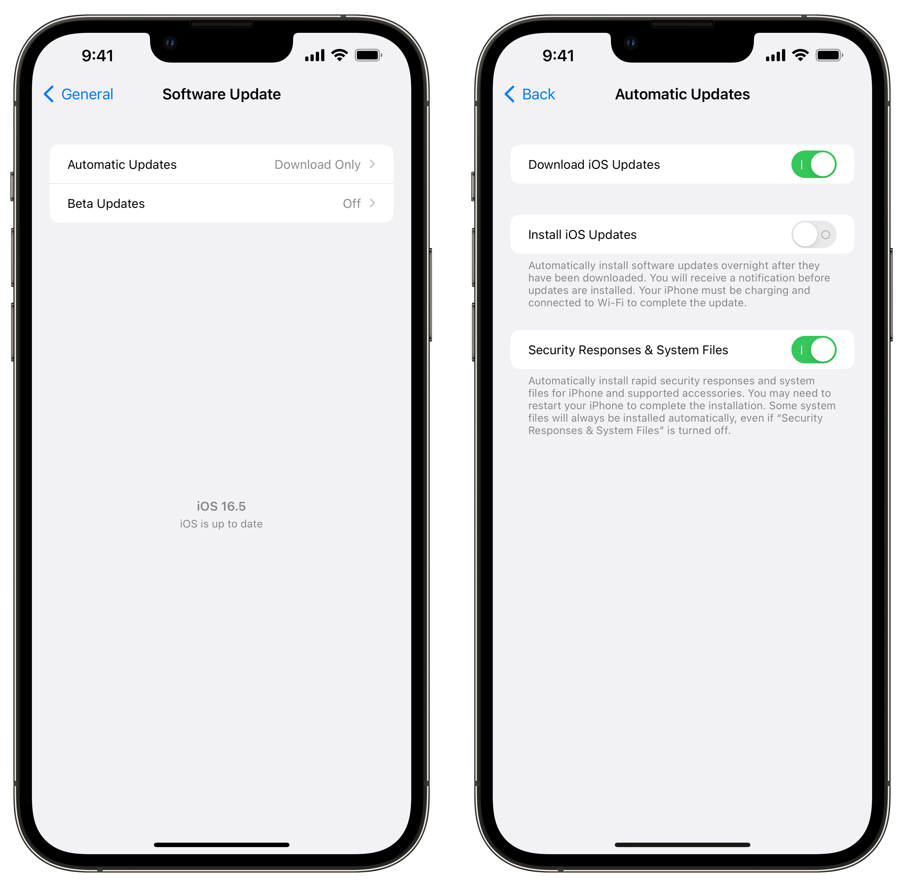 How can I stop automatic updates on my iP… Apple Community