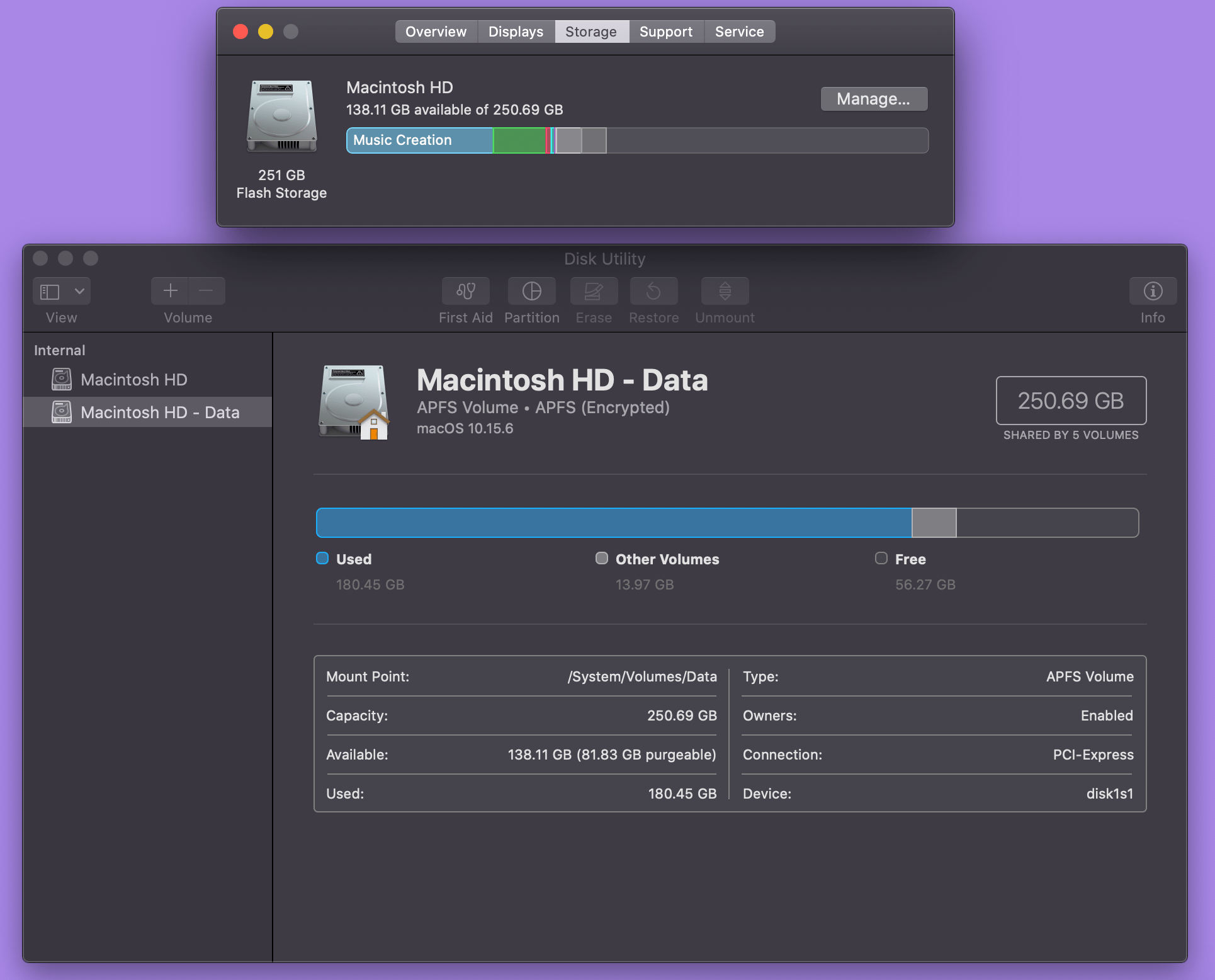 macintosh hd vs data Apple Community