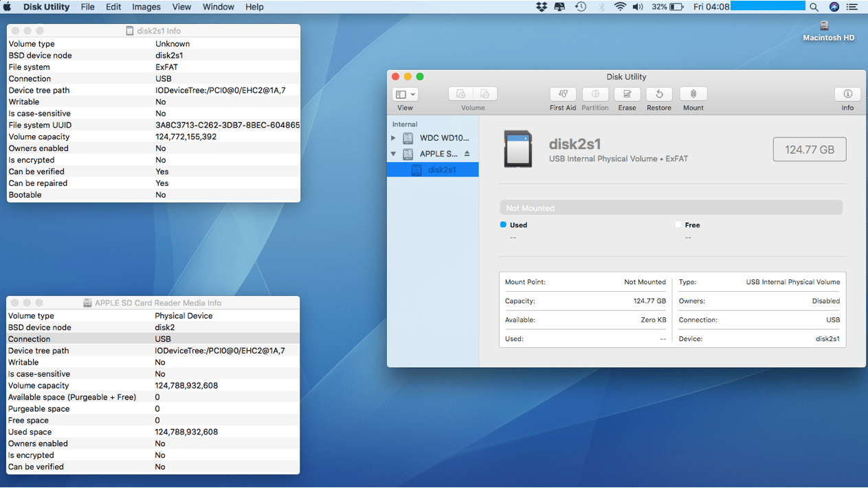 Formatting a Micro SD Card Apple Community