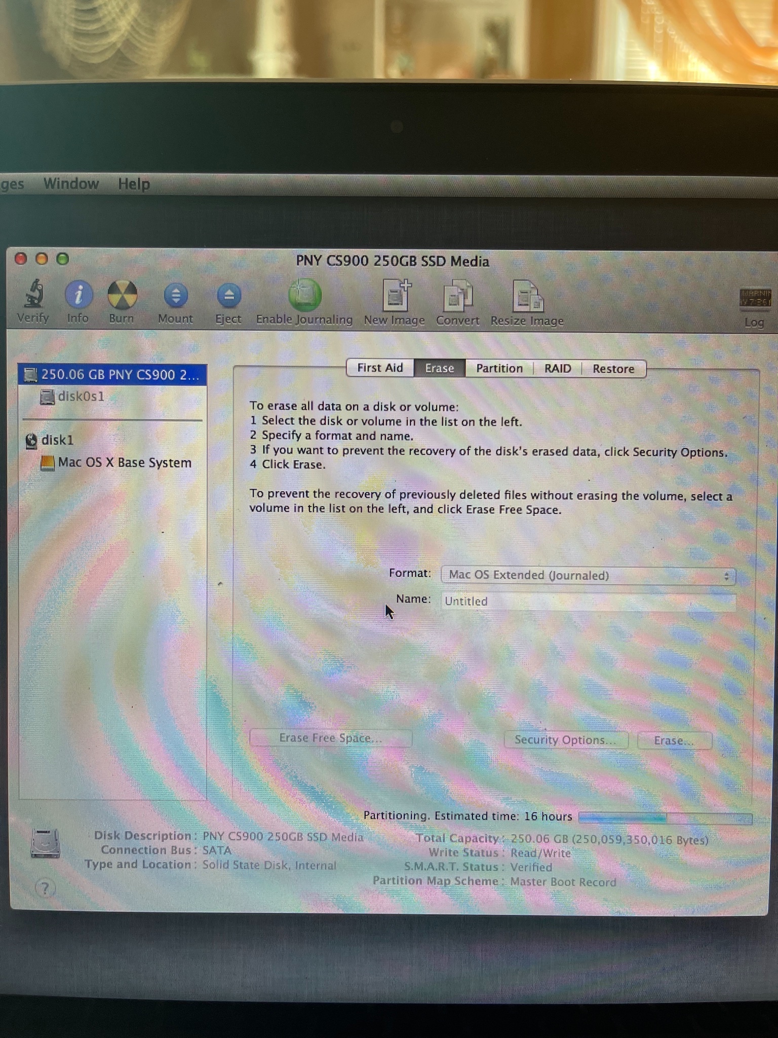 I can’t formatting ssd drive to guid form… Apple Community