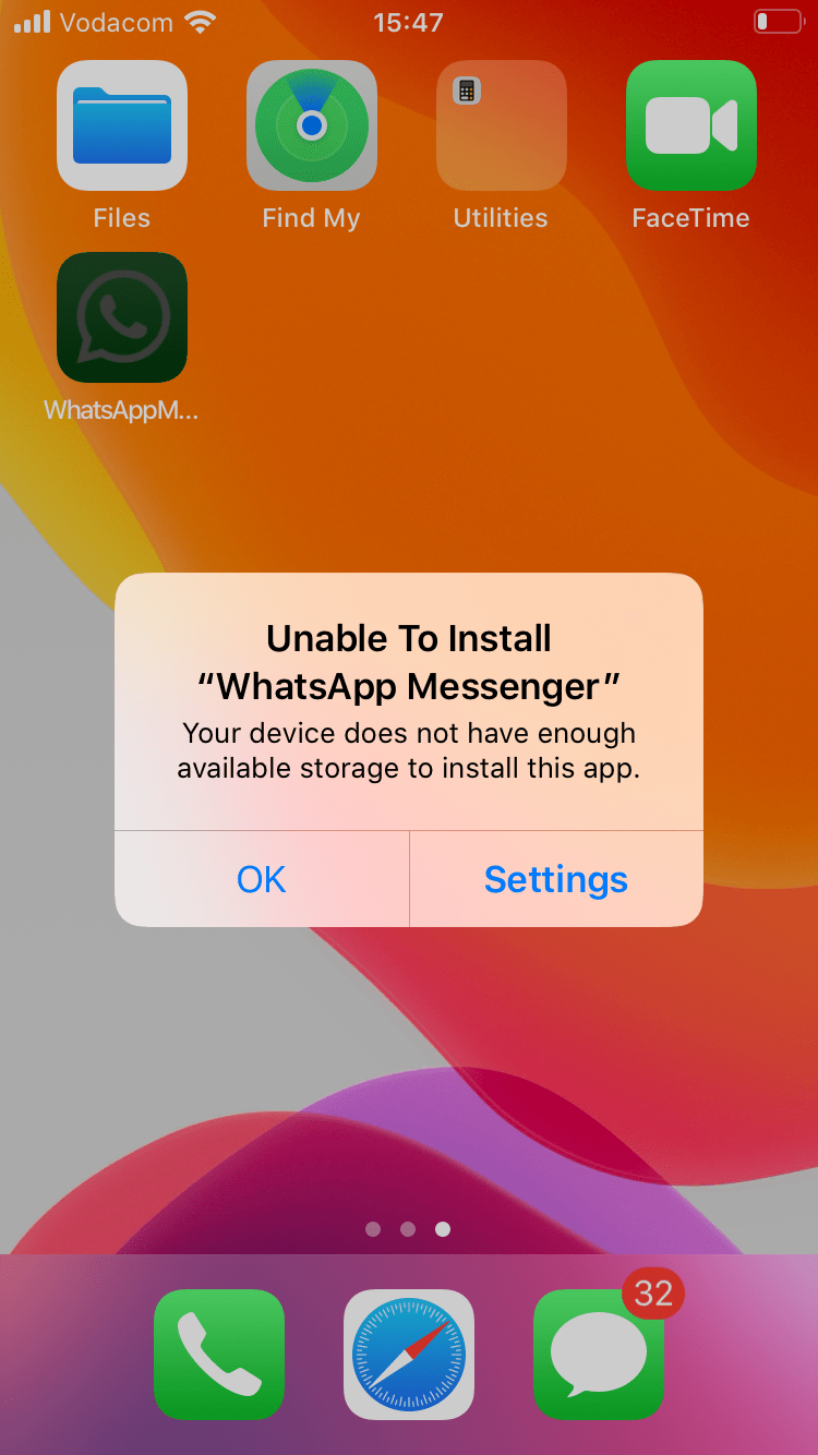 iPhone storage Apple Community