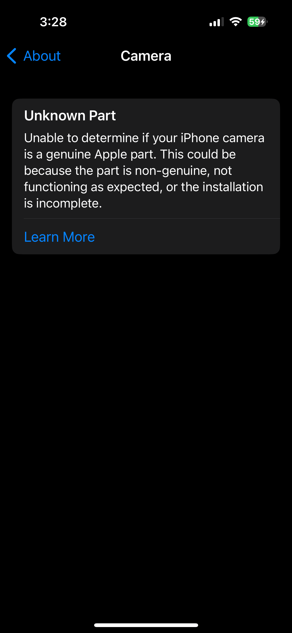 unknown camera error iPhone 14 pro Apple Community