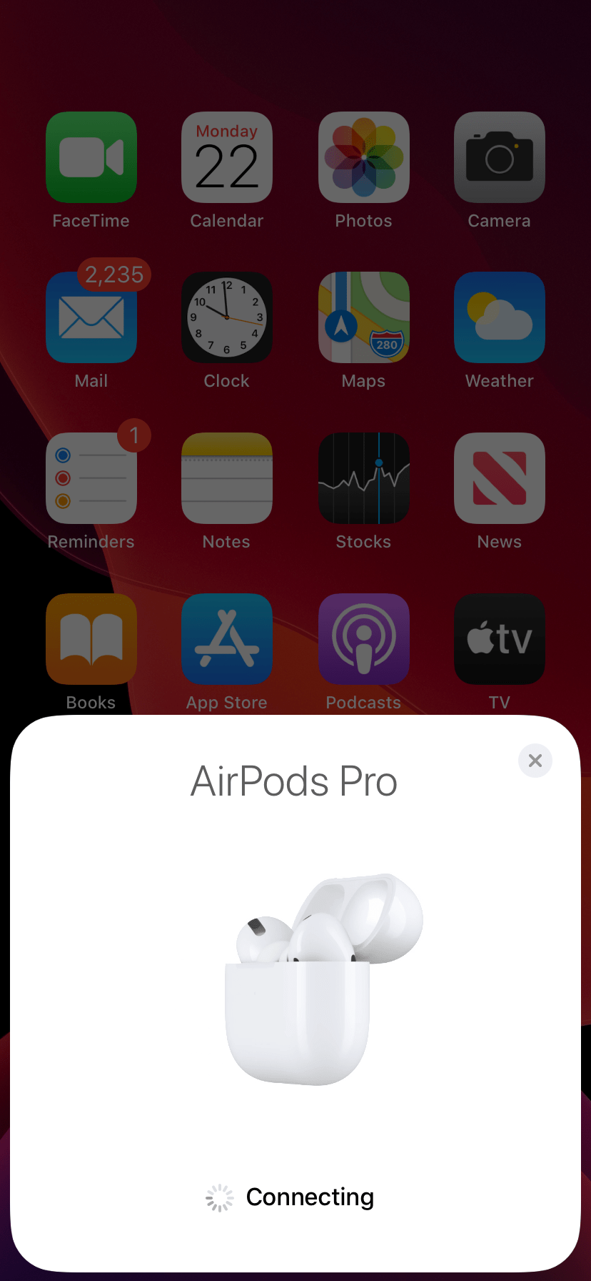 Airpods Solid White Light
