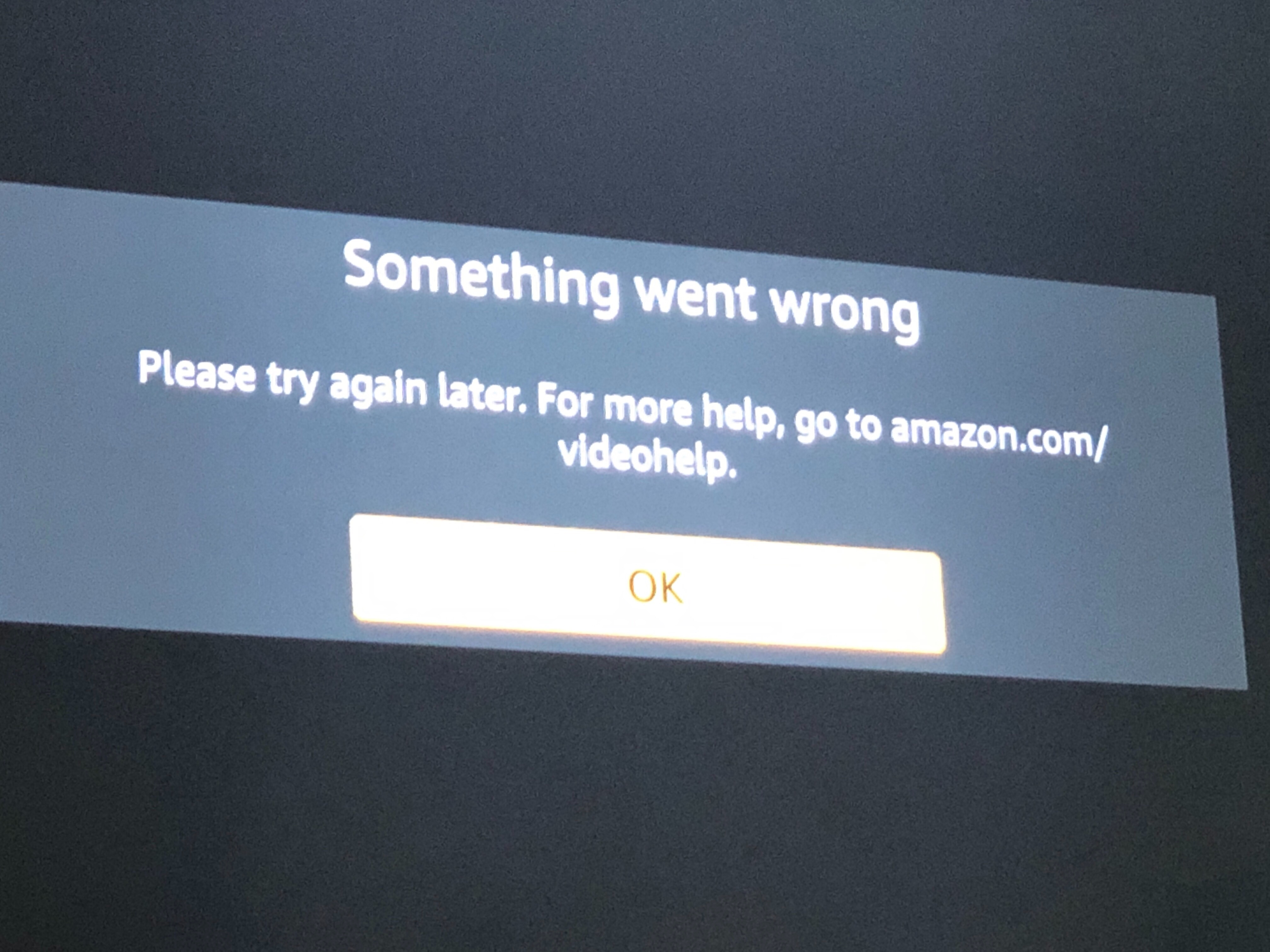 Prime Video No Longer Playing On Apple 4K… Apple Community