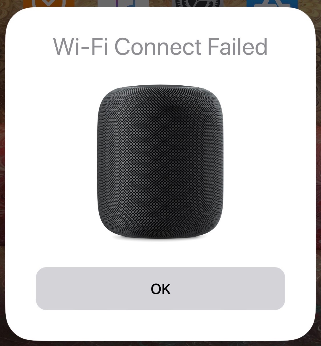 WiFi connect failed on 2 new HomePods Apple Community