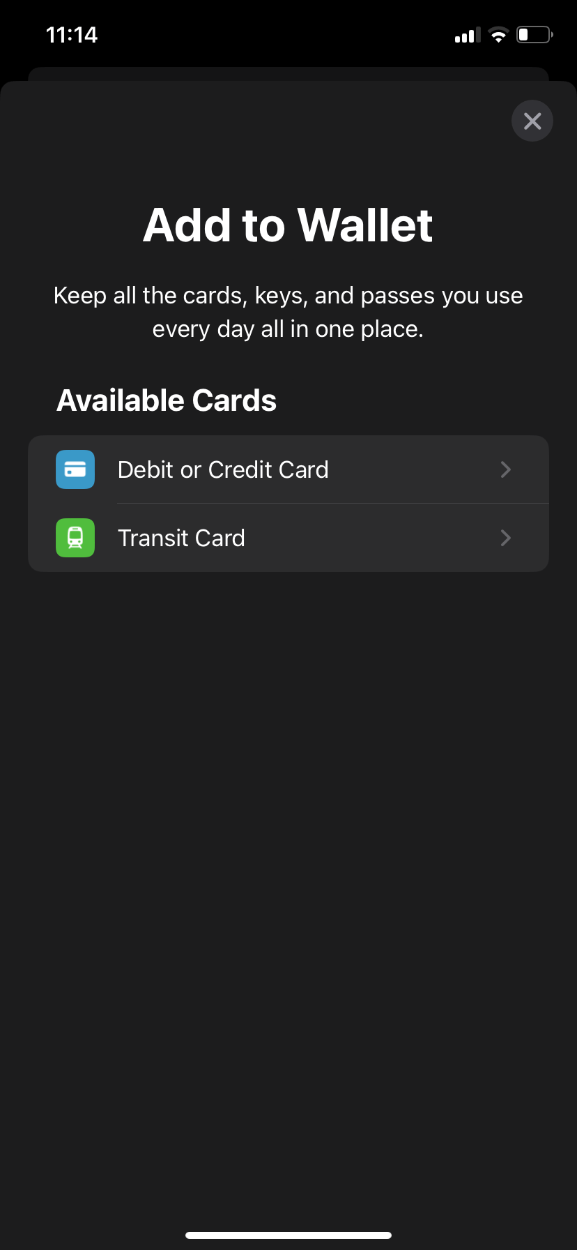 Can’t add Apple account card on my Wallet… Apple Community