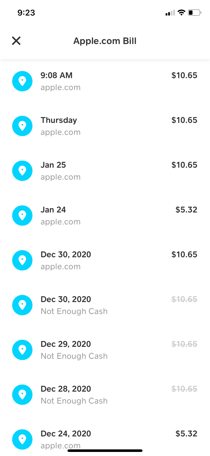 Charges Apple Community