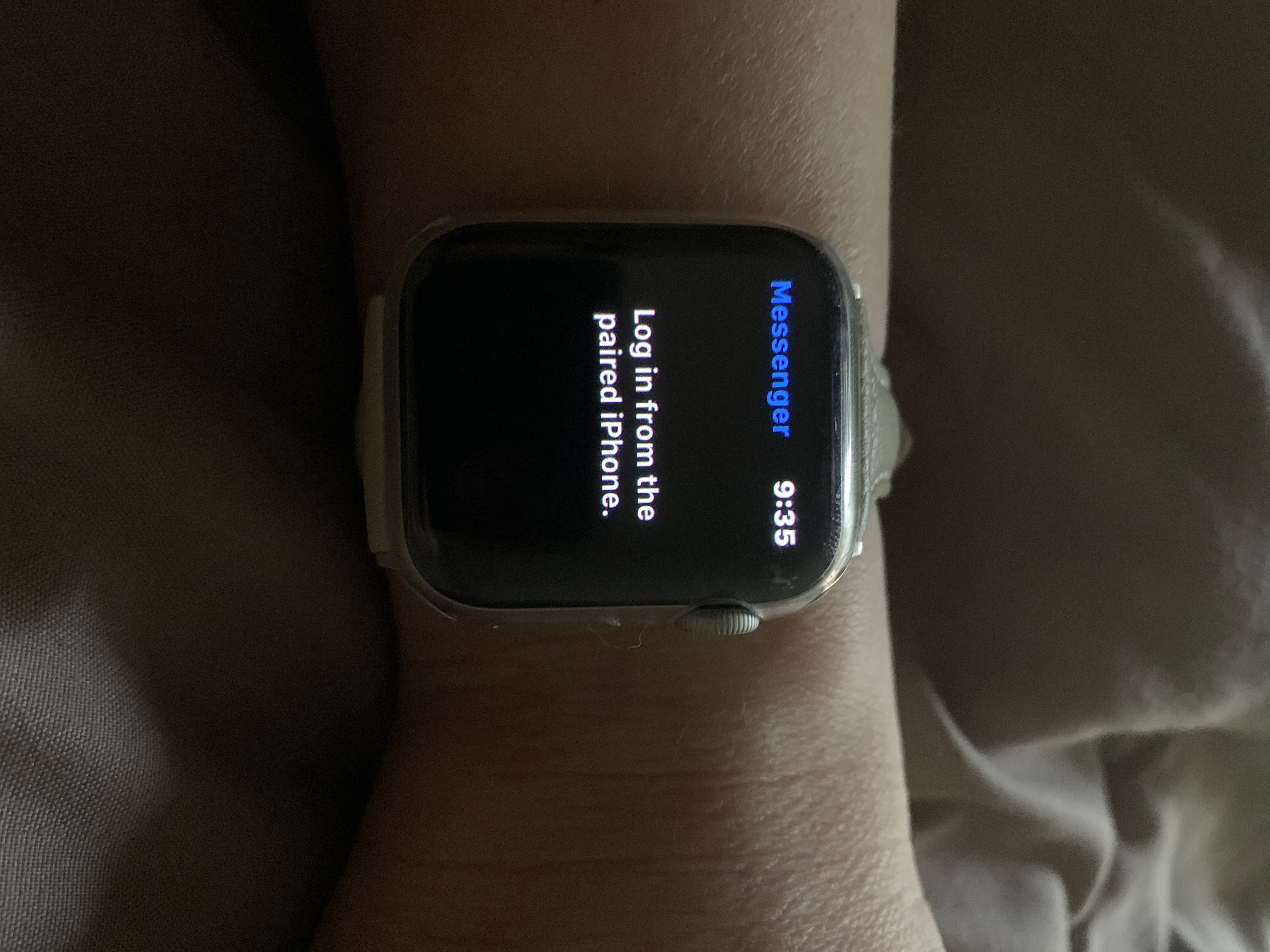Messenger on Apple Watch 5 Apple Community