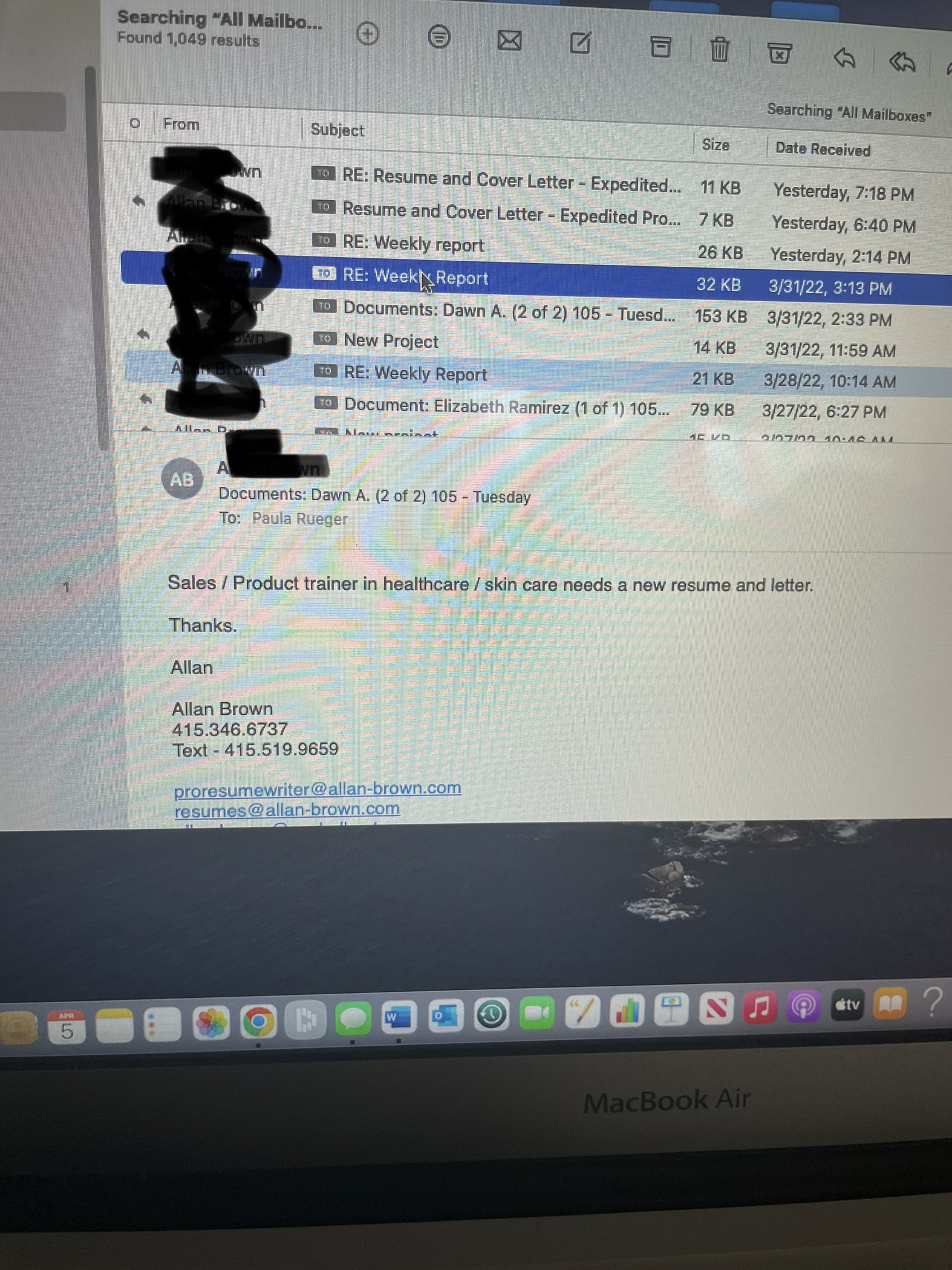 mail with a different subject line. It’s … Apple Community