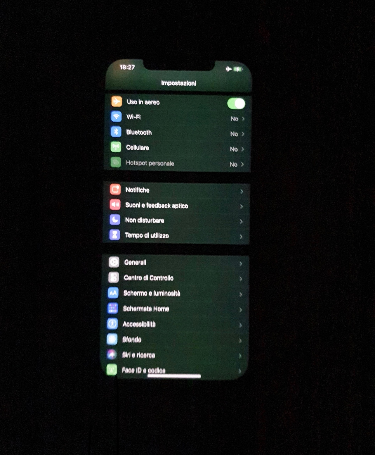 Green tint on my iphone 12 pro max Apple Community
