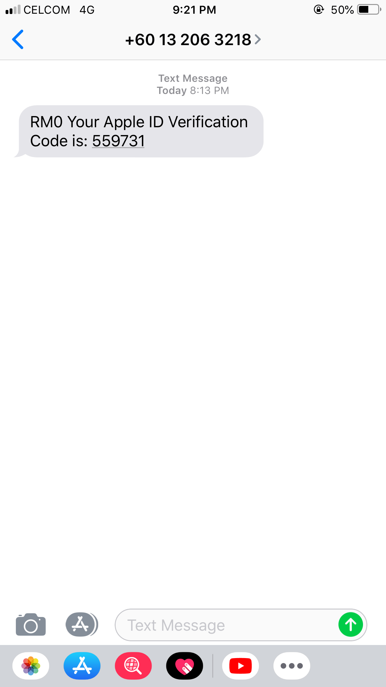 Verification Code from random sender (ran… Apple Community