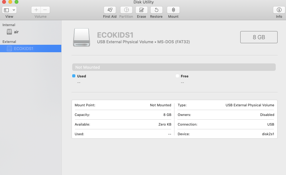 Cannot read and write external hard drive… Apple Community