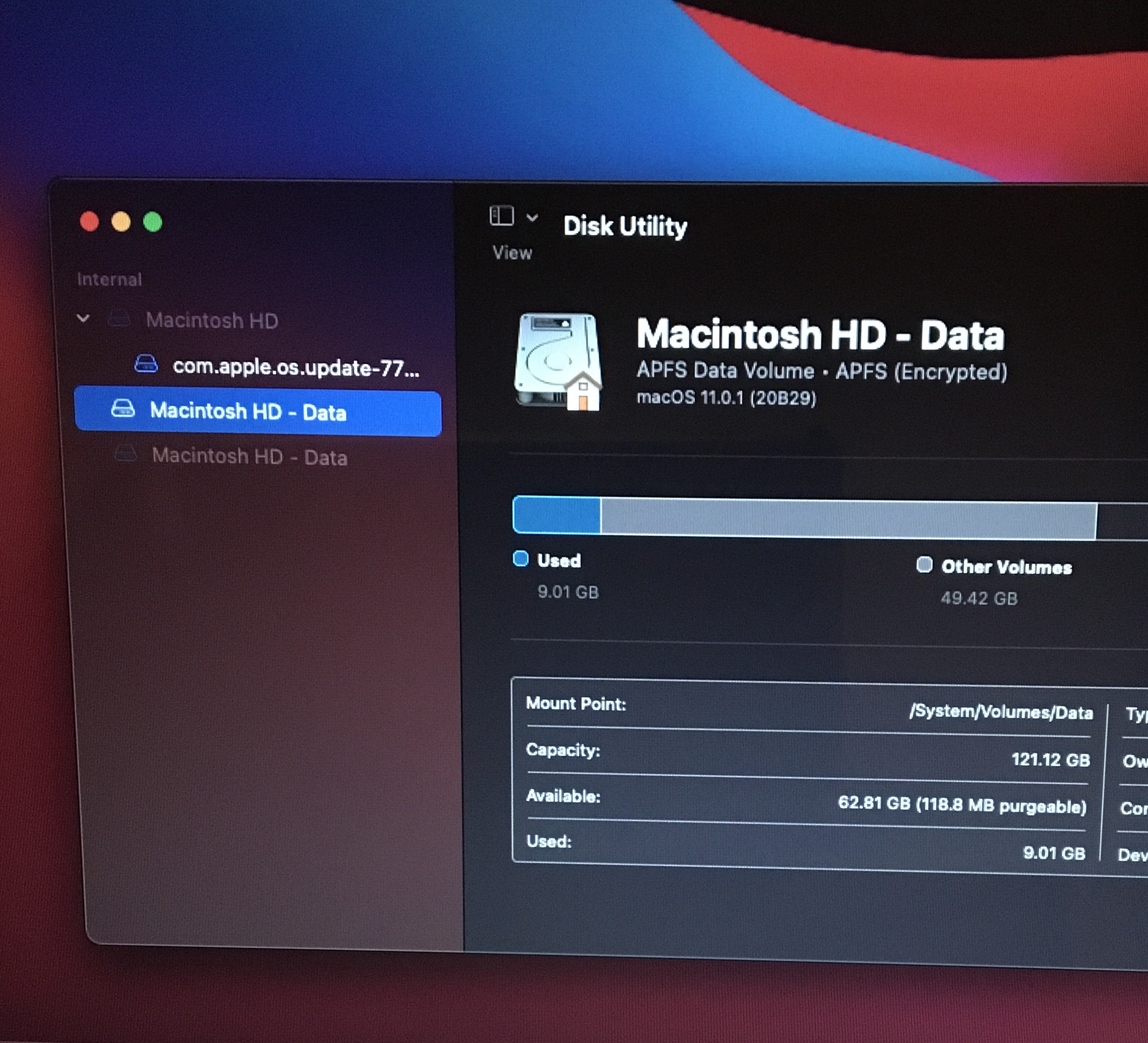 “Macintosh HD Data” can’t be unlocked Apple Community