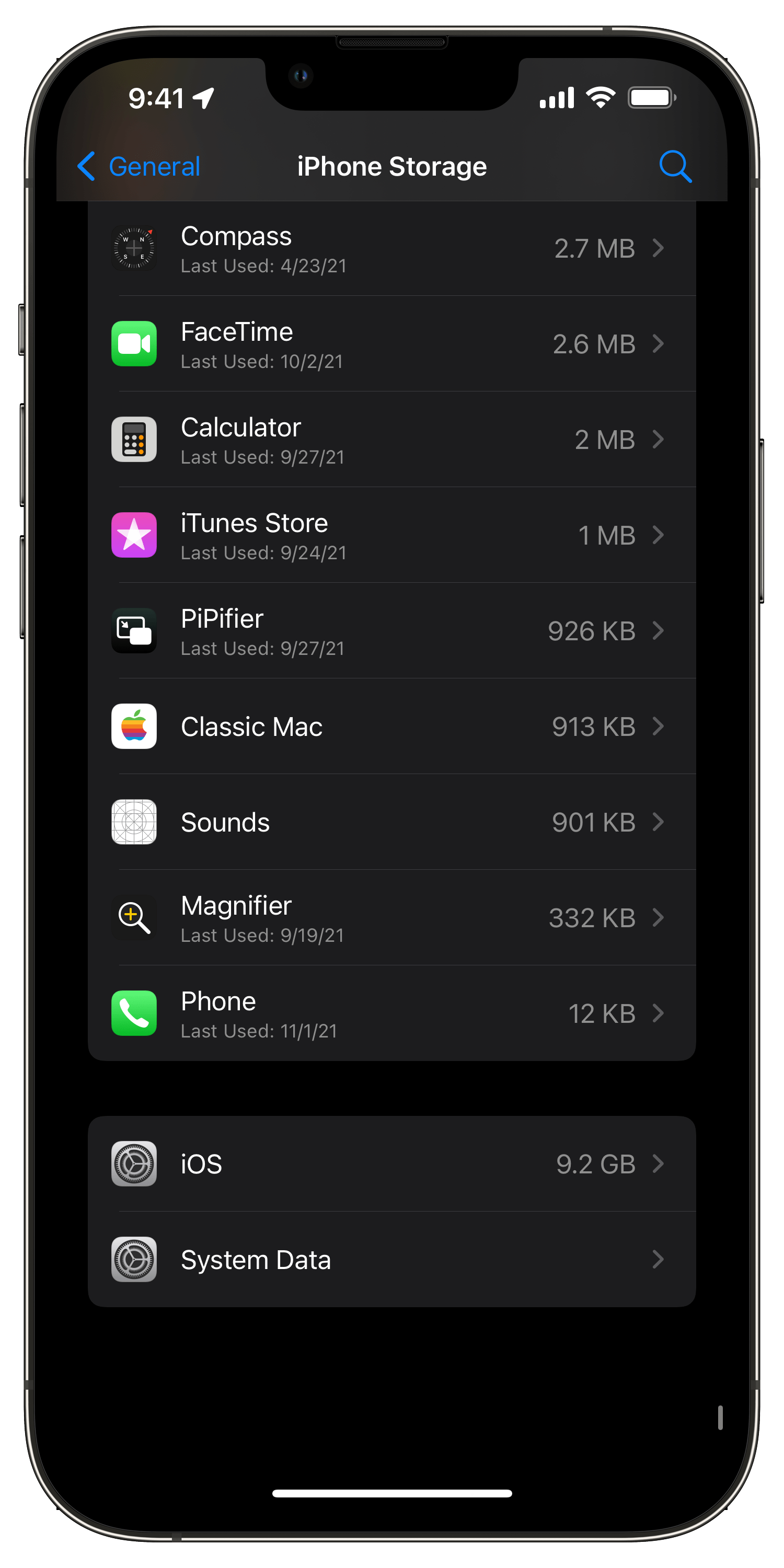 iOS storage for iOS 15.1?? Apple Community