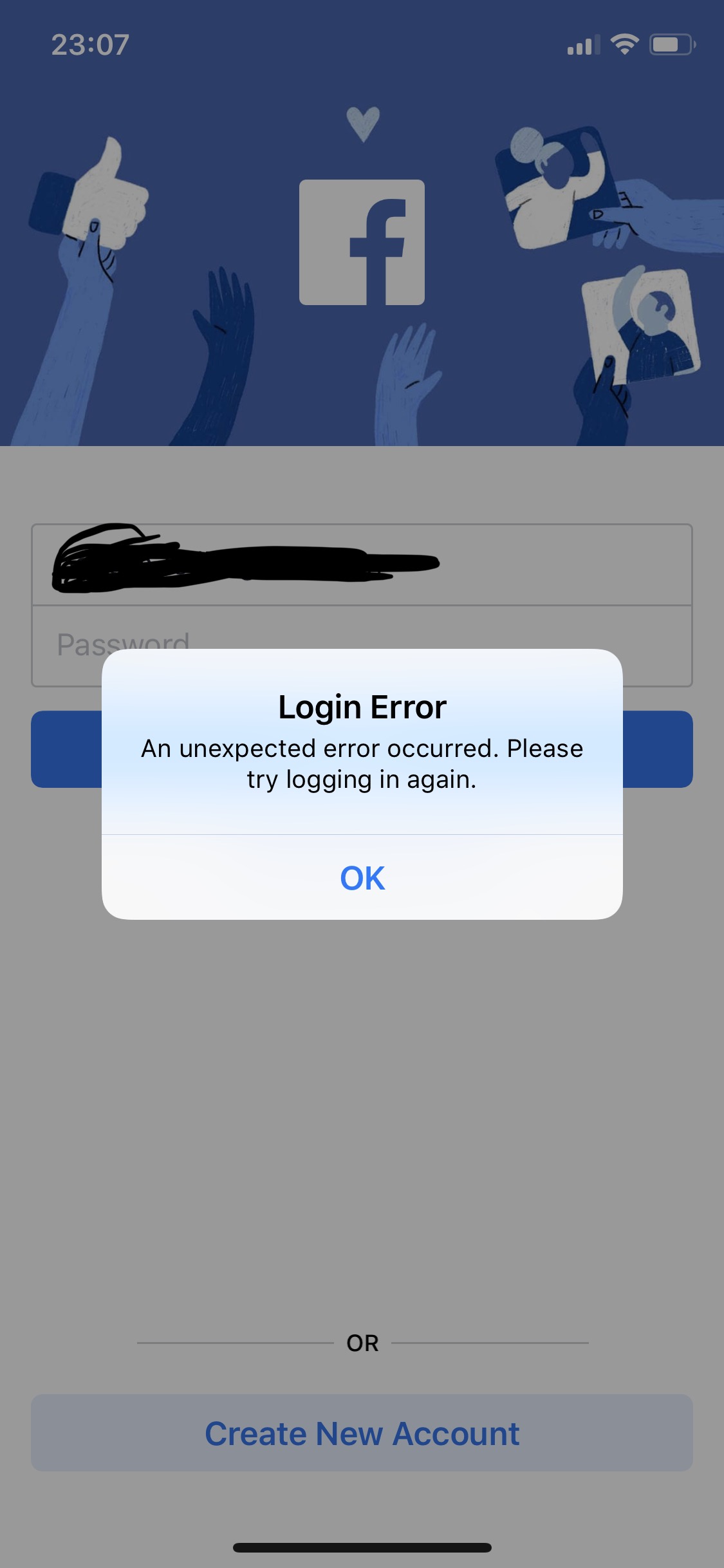 Login Error on Facebook Ios 12.3.1 Apple Community